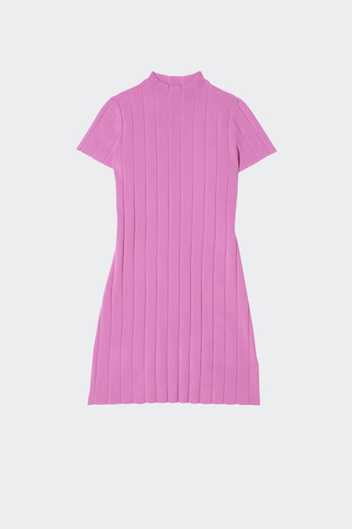 Robe-pull - Taille S Rose