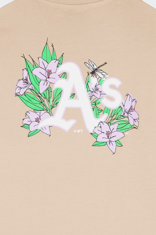 NEW ERA T-shirt Beige