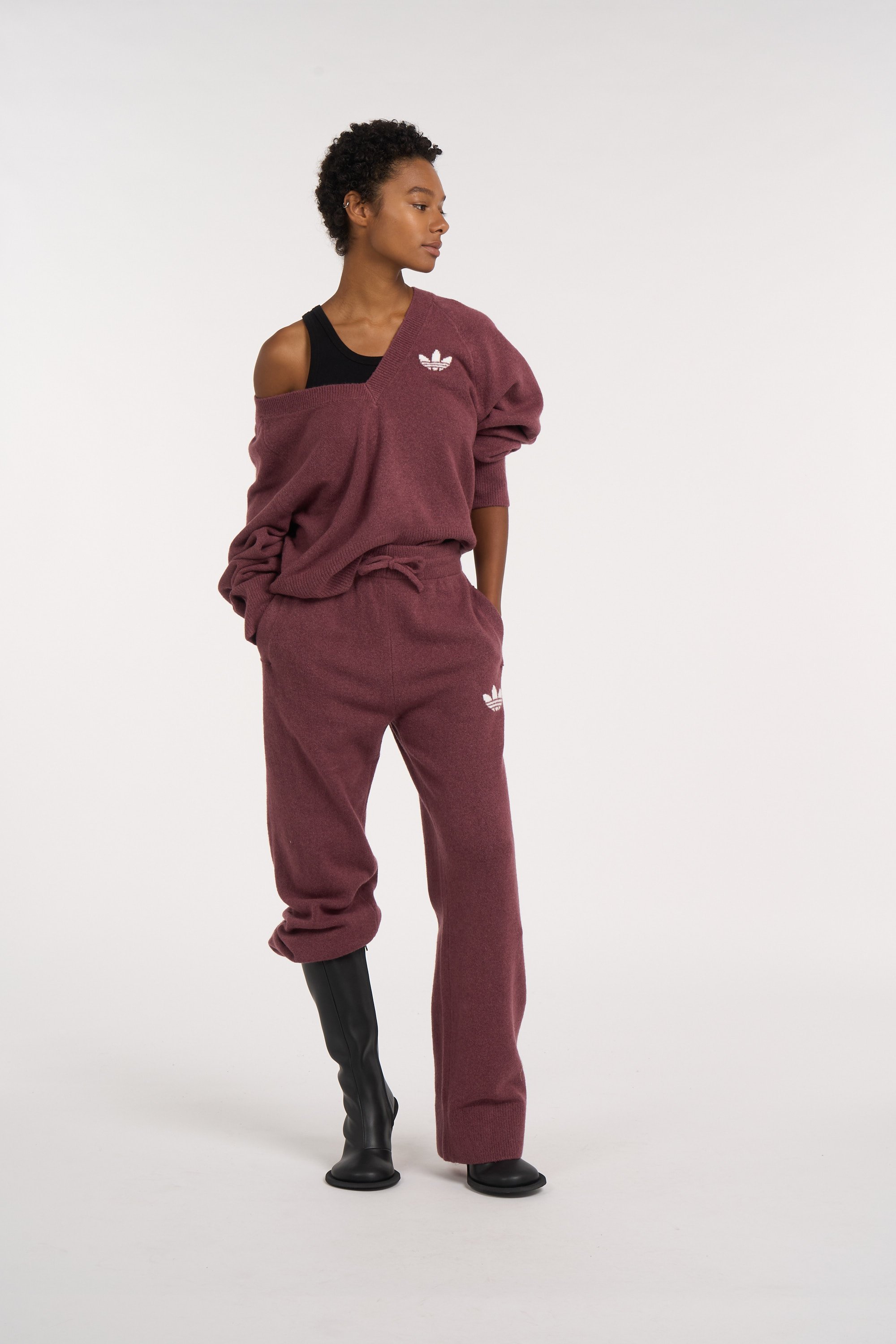 Pull | Rouge ADIDAS Femme
