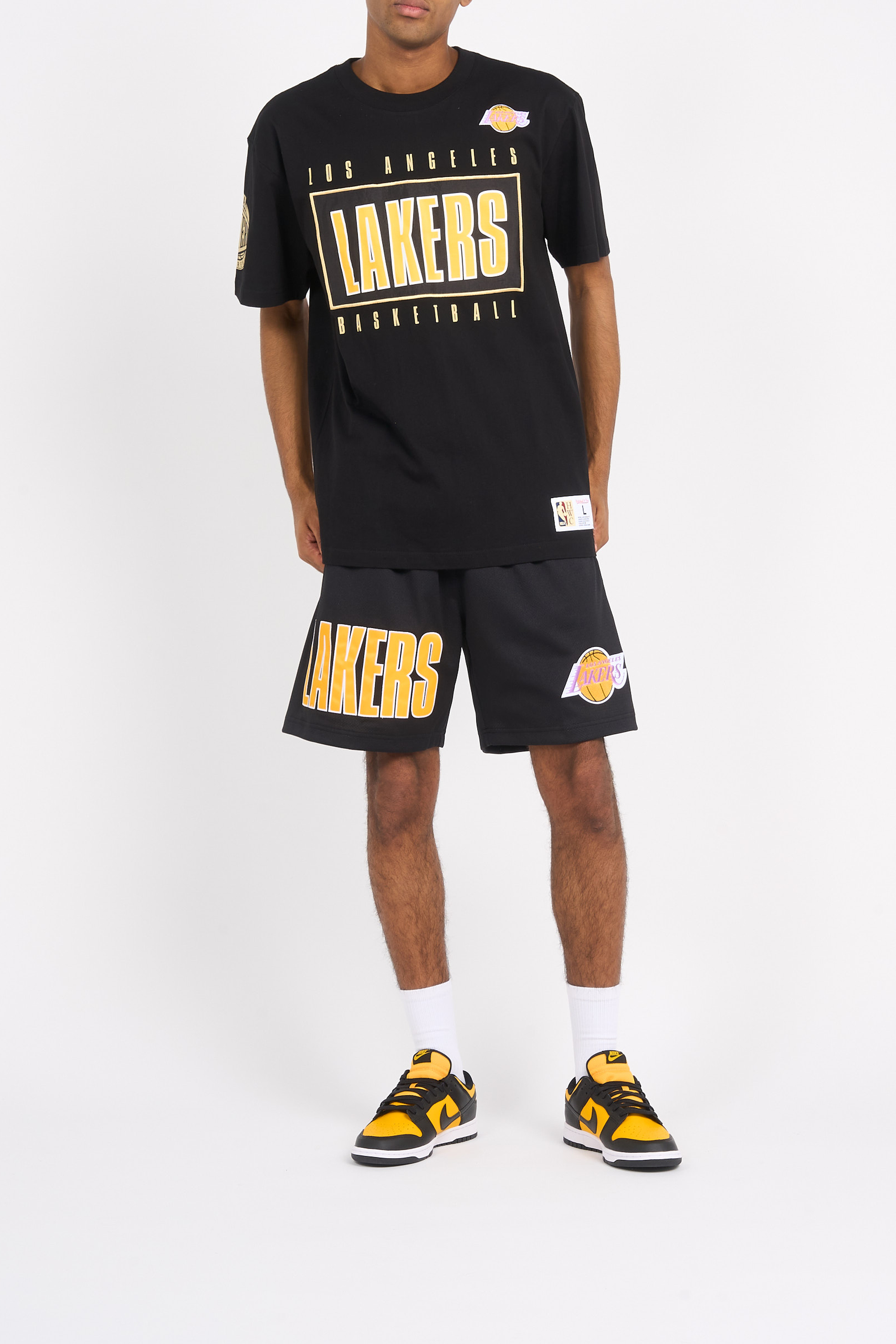 Short MITCHELL & NESS Noir