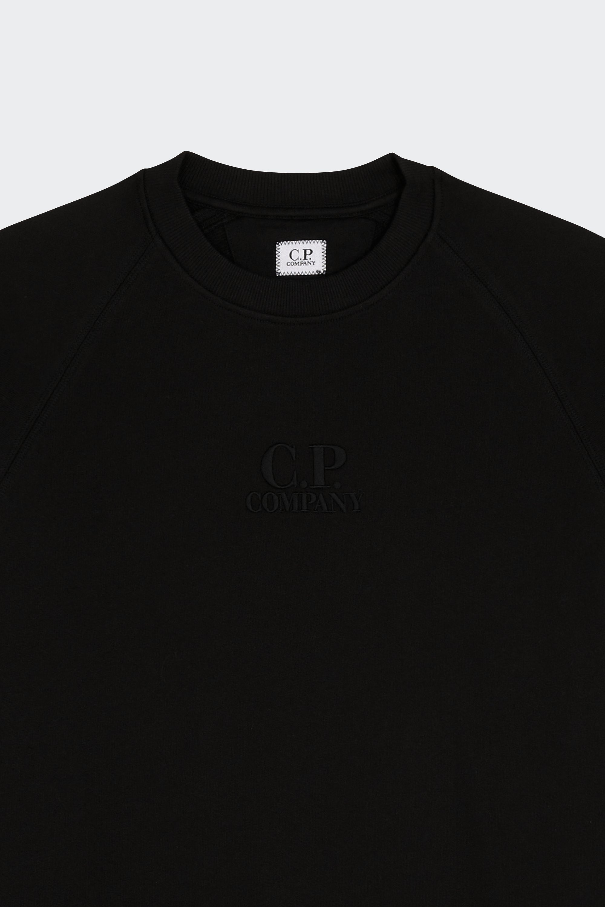 sweatshirt | Black by C.P. COMPANY sweatshirt Black