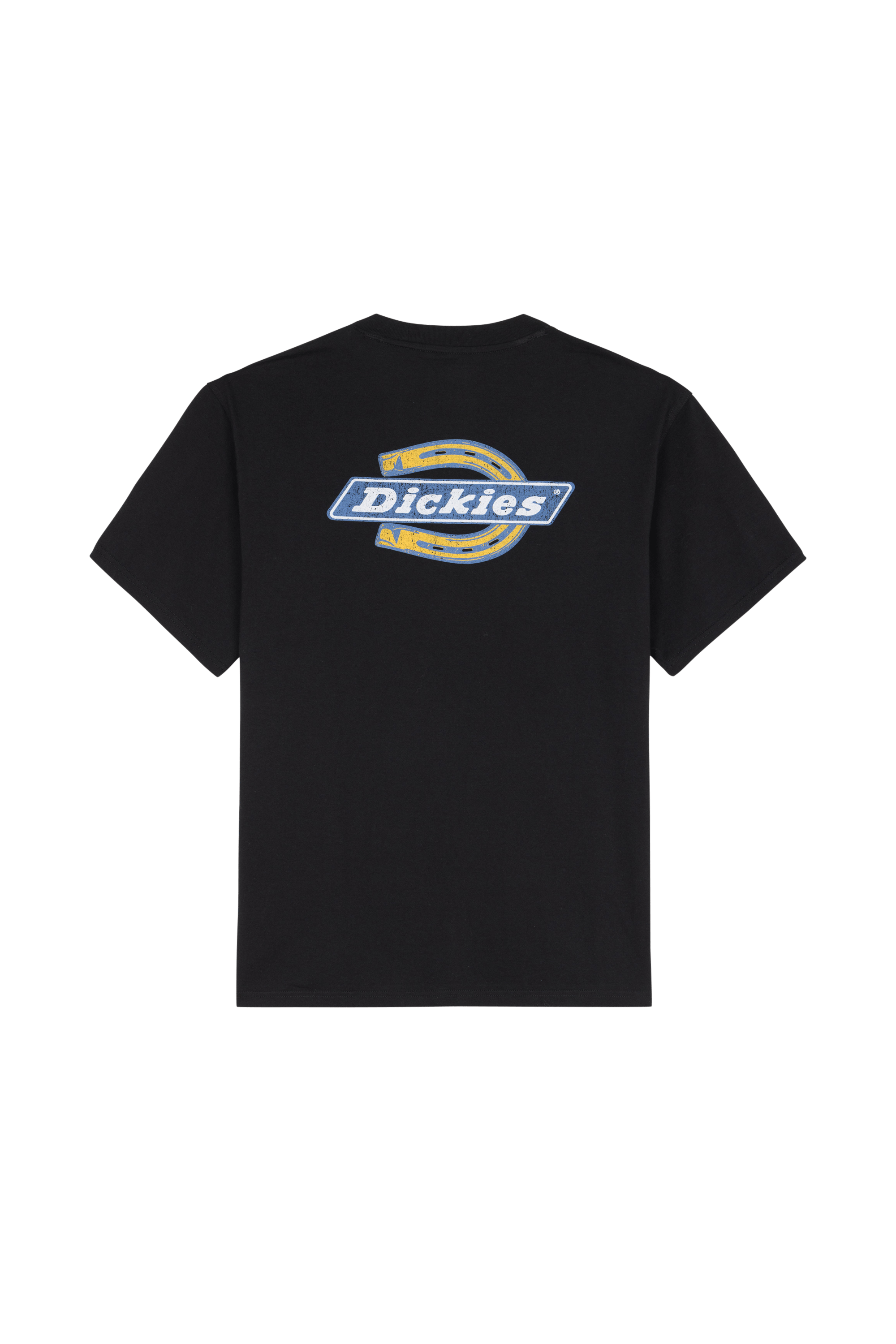 Regular-fit round-neck cotton T-shirt DICKIES Black