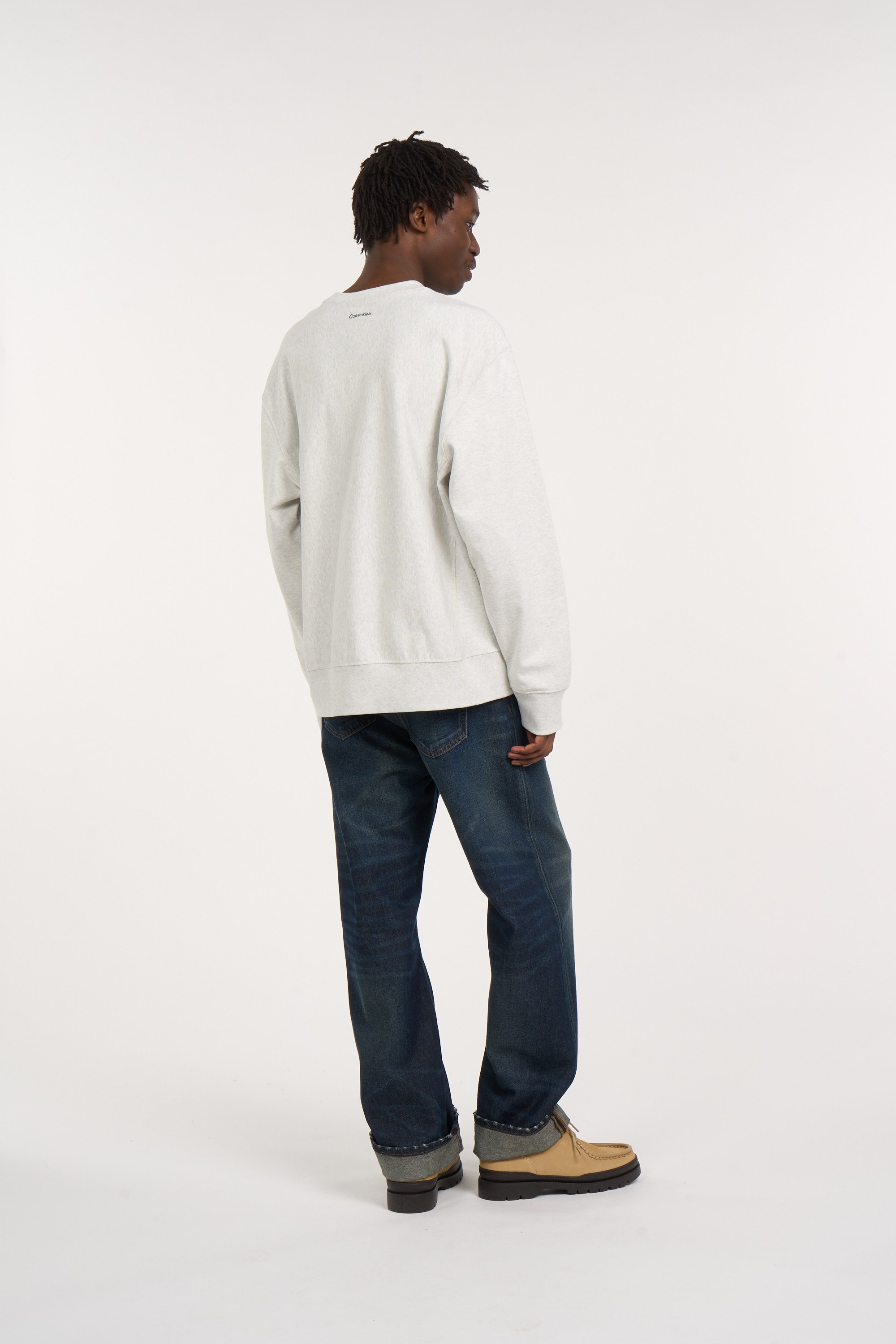 Sweat | Gris CALVIN KLEIN Homme