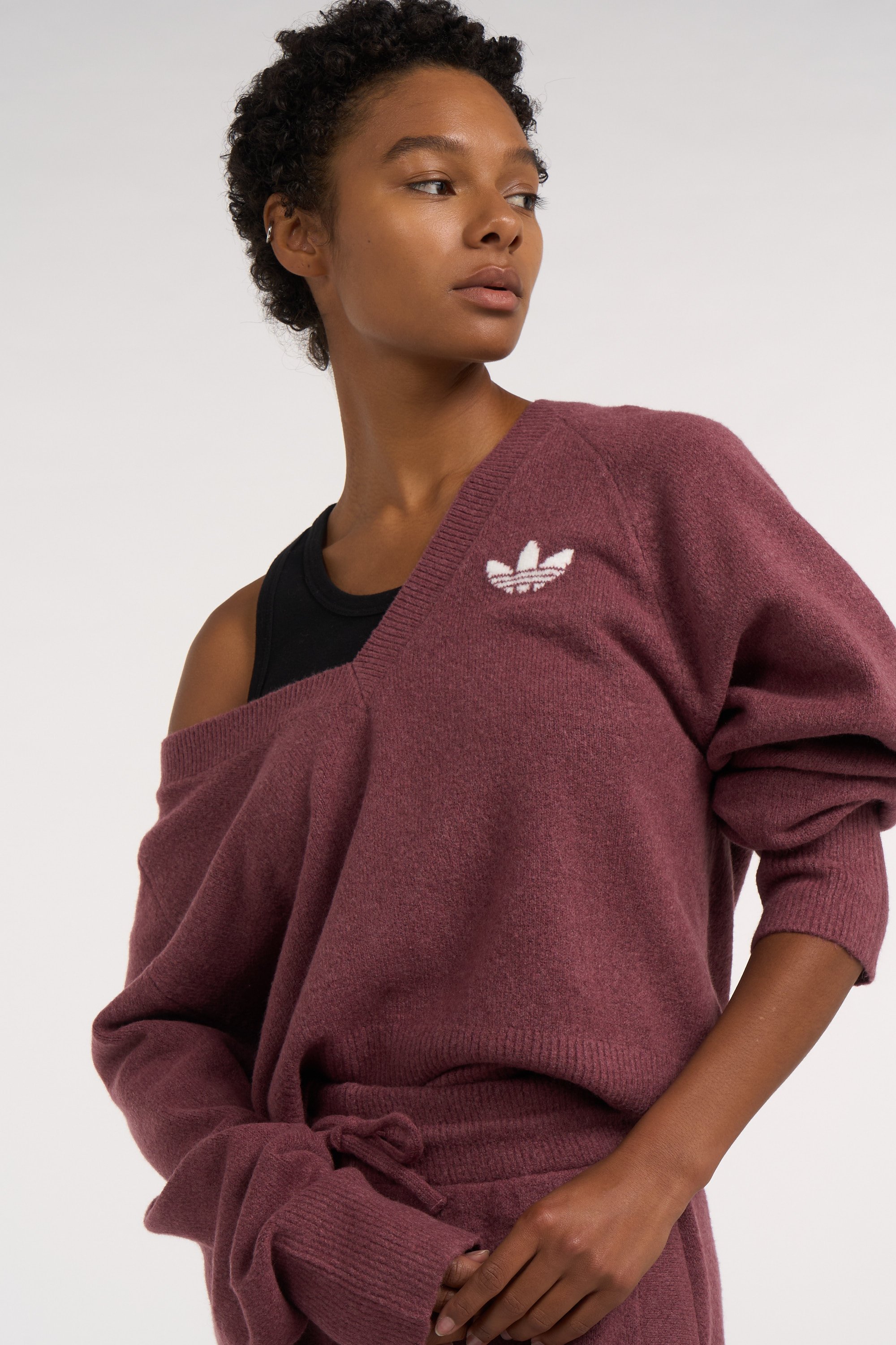 Pull | Rouge ADIDAS Femme