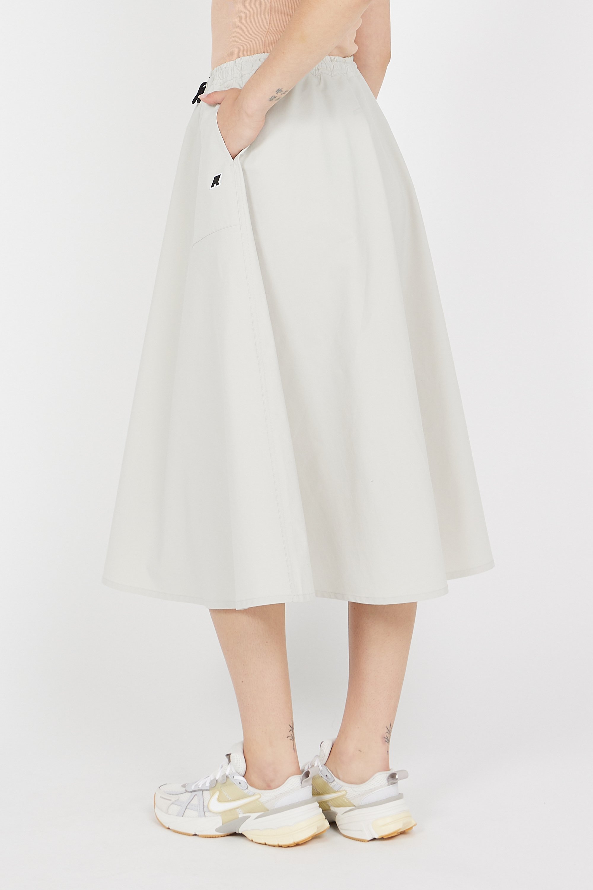 スカート K WAY Women Mid Skirts K4147DW 634 Beige Skirt Tent Beige K-way - Women | BlessedhopechurchShops
