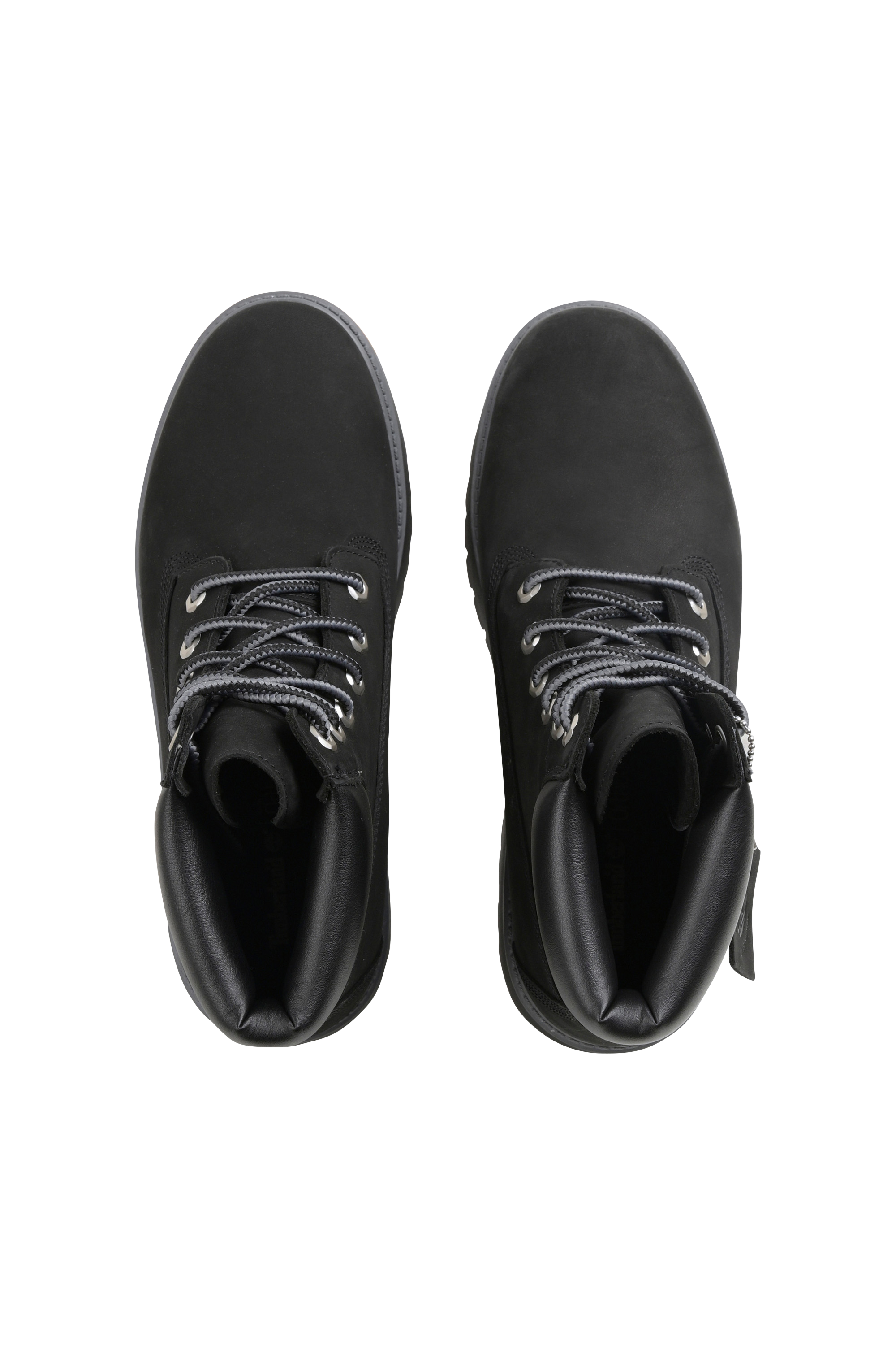 Heeled leather mid-calf boots TIMBERLAND Black