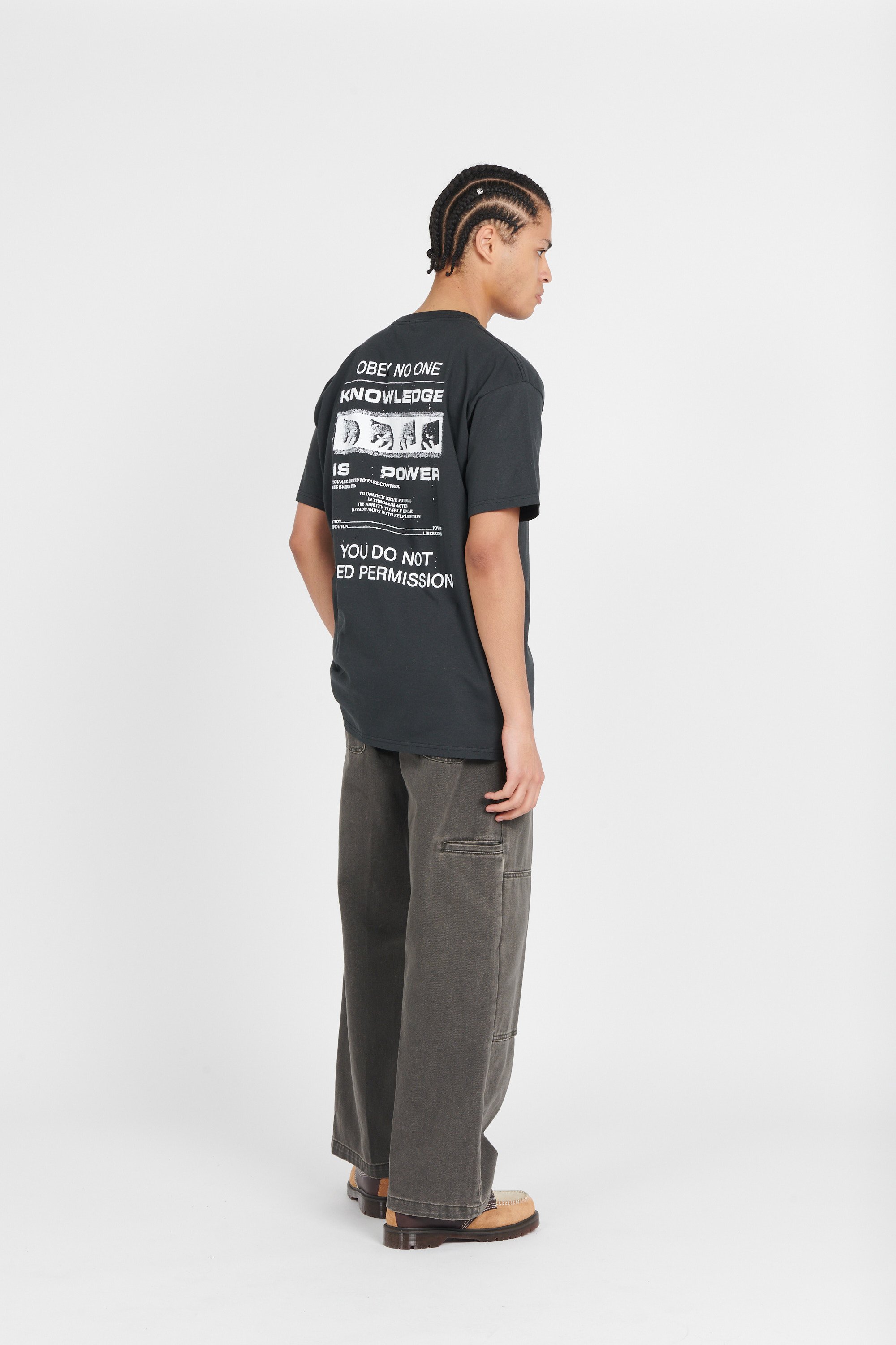T-shirt | Noir OBEY Homme