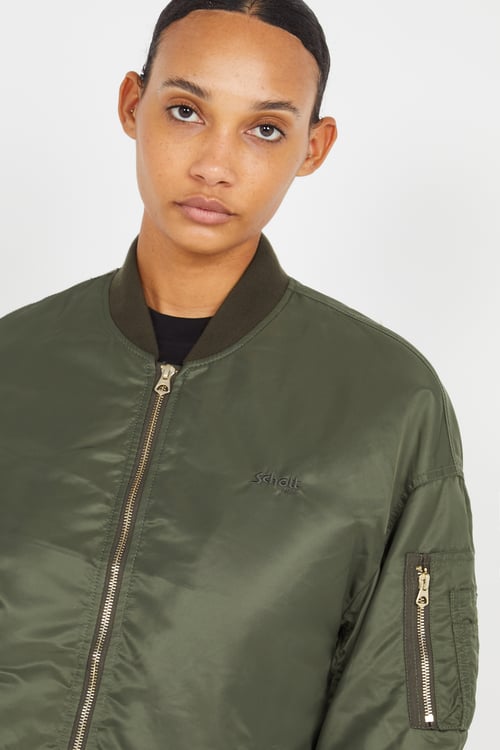 SCHOTT Veste bomber Vert