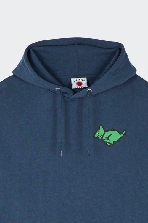 ICE CREAM Hoodie Bleu
