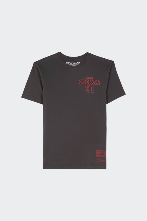 MITCHELL & NESS Regular-fit round-neck cotton T-shirt Grey