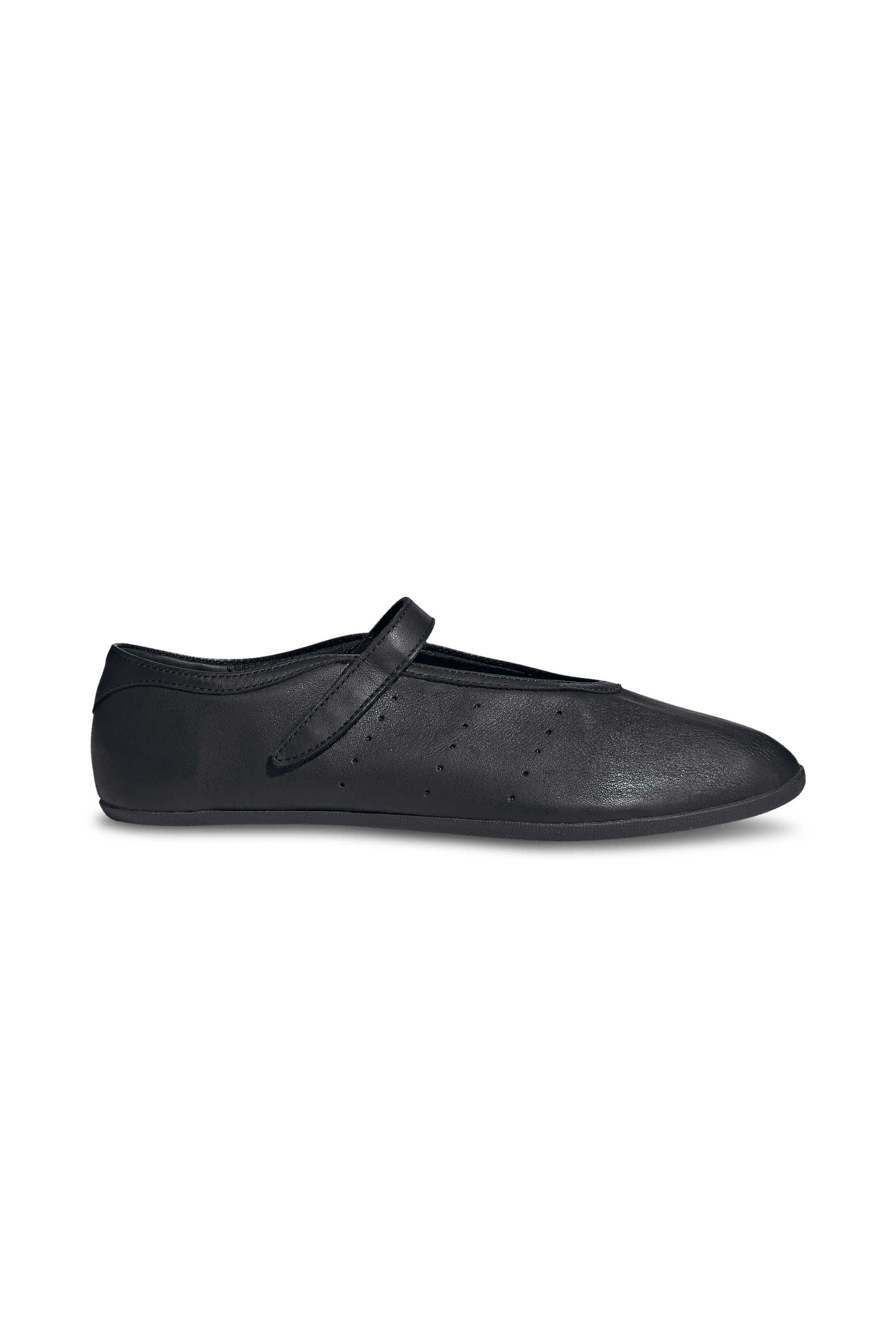 Suede ballet pumps ADIDAS Black