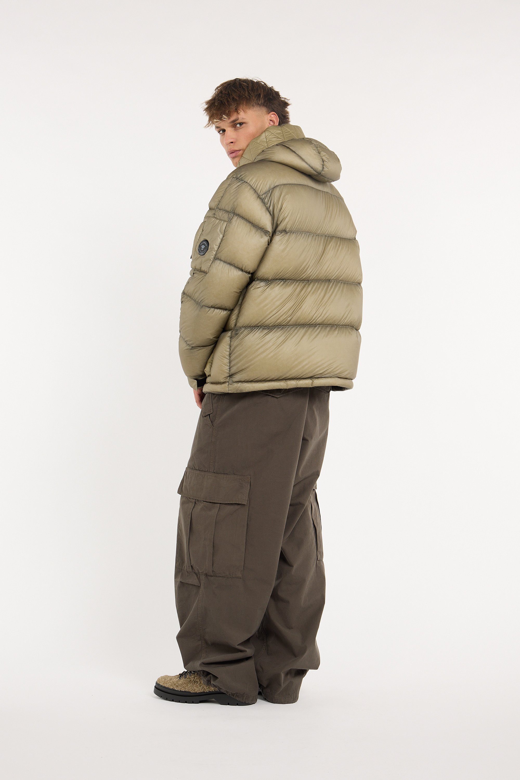 Padded jacket | Beige C.P. COMPANY Men
