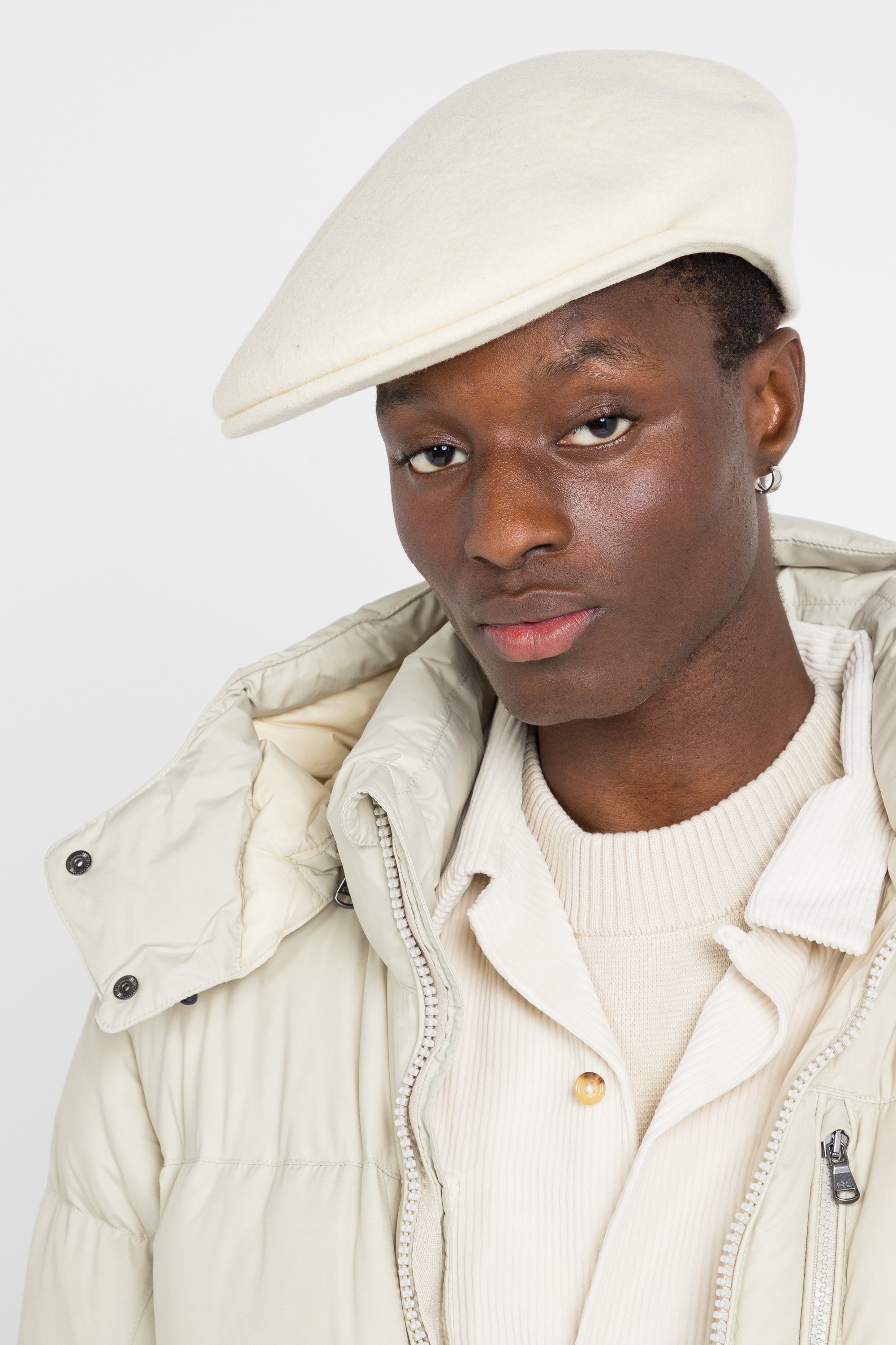 Beret Homme Casquette Kangol 504 Laine Pure Modèle Iconique