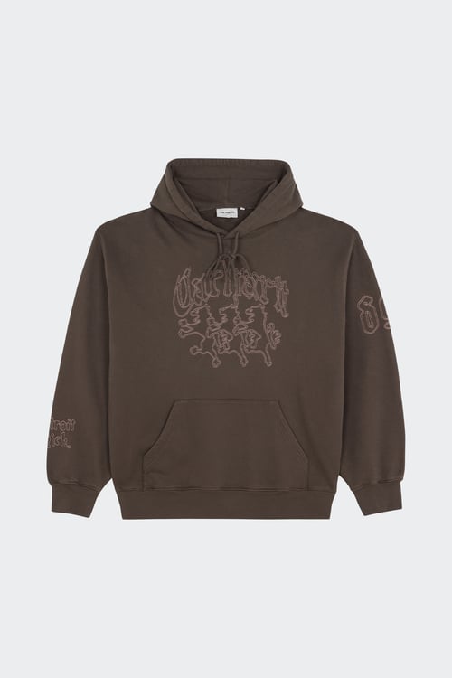 Hoodie - Taille S Marron