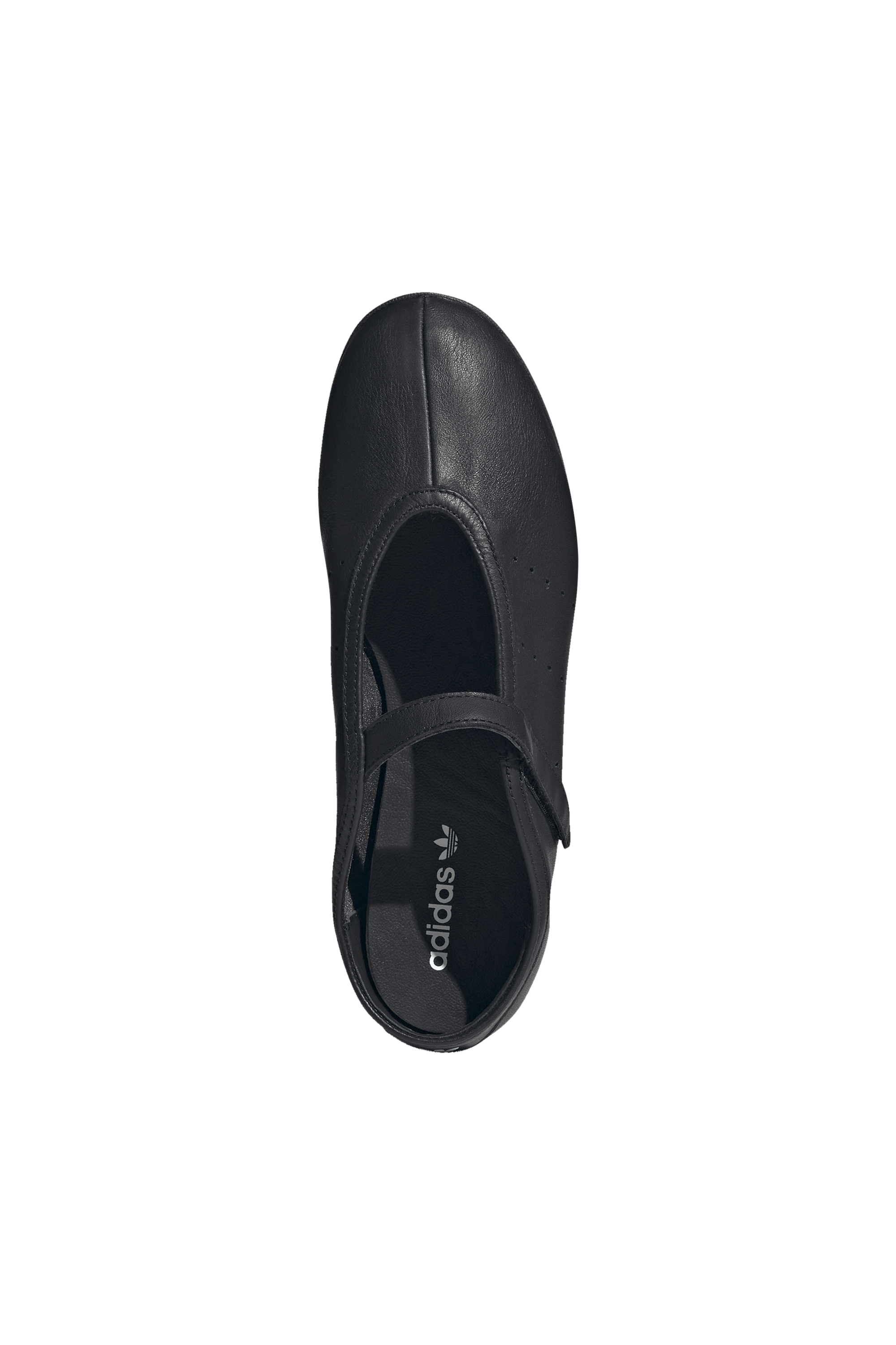 Suede ballet pumps ADIDAS Black