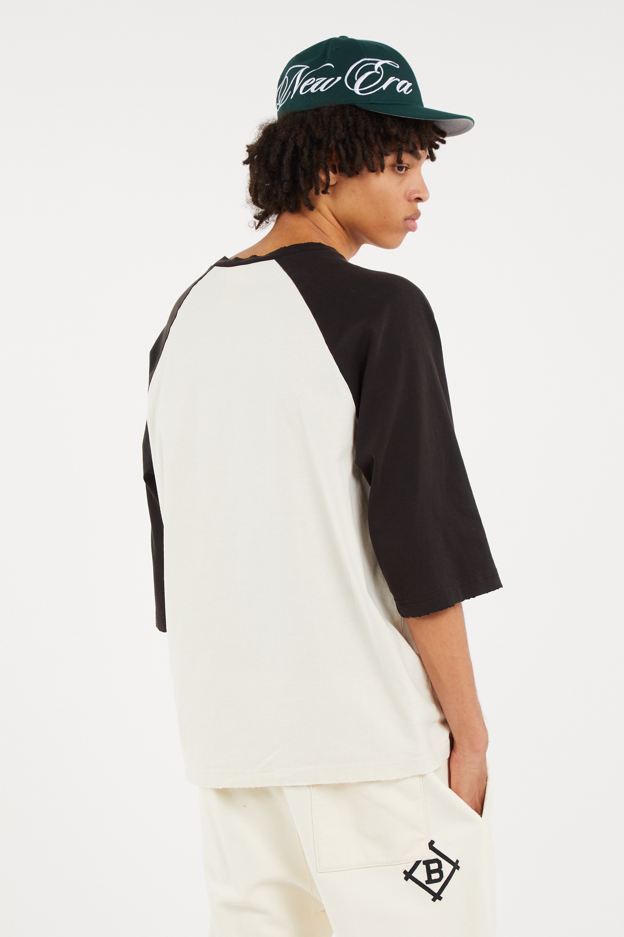 Regular-fit round-neck cotton T-shirt | Beige CHAMPION Men