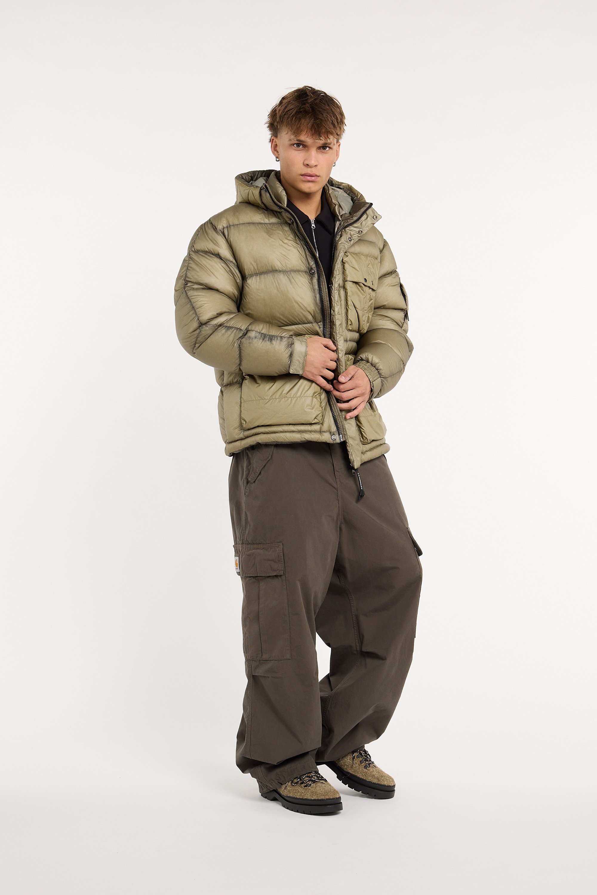 Padded jacket | Beige C.P. COMPANY Men
