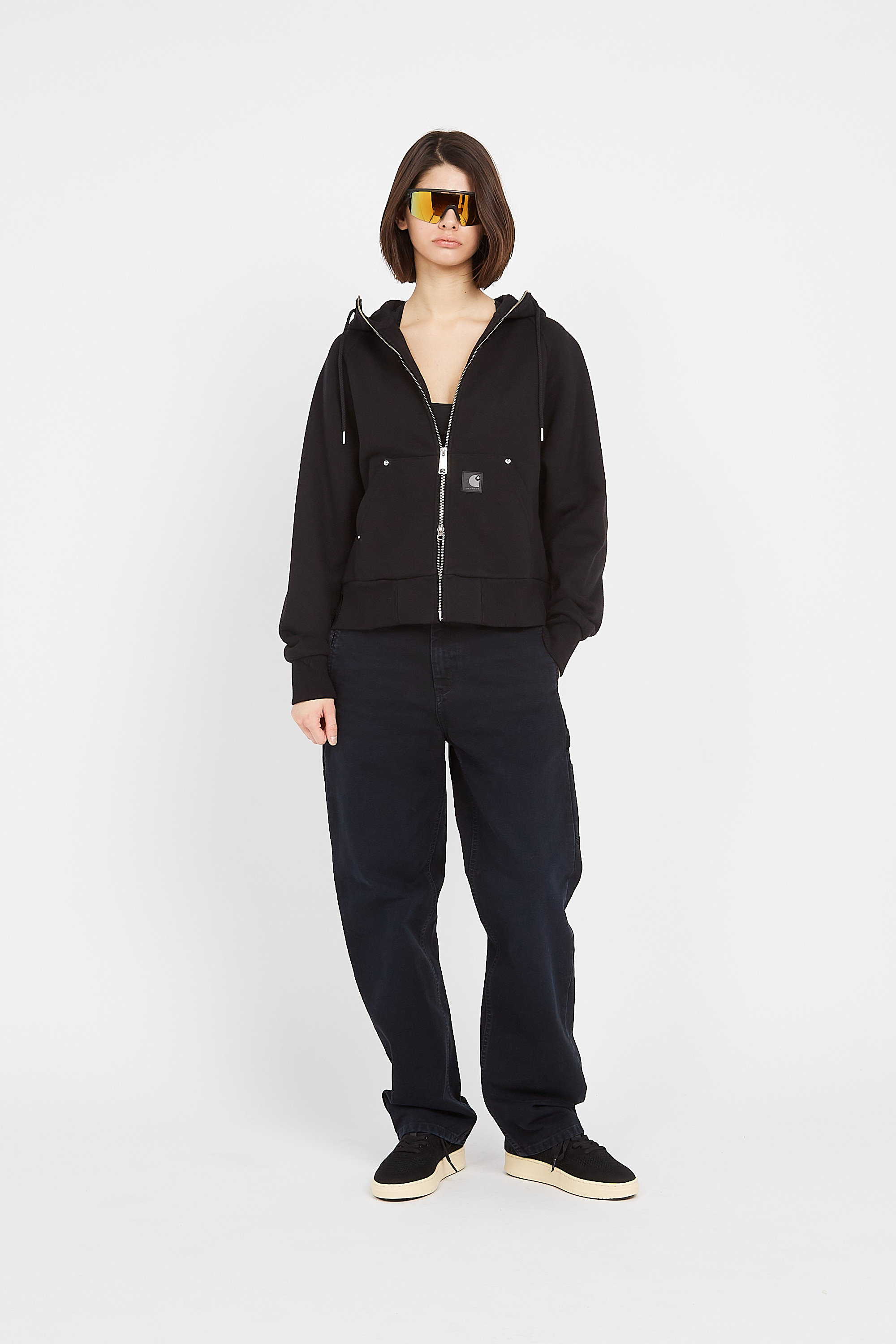 Hoodie zippé Noir