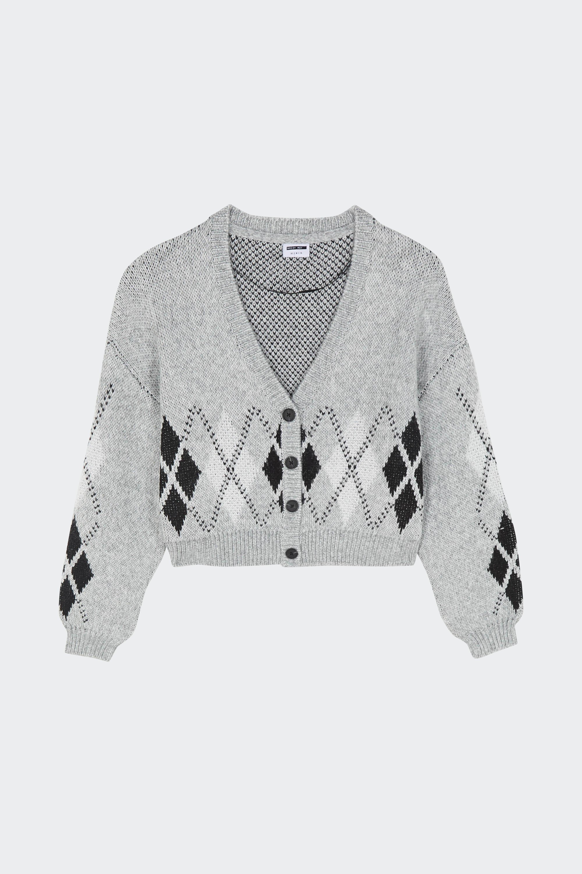 Cardigan | Gris by NOISY MAY Cardigan Gris