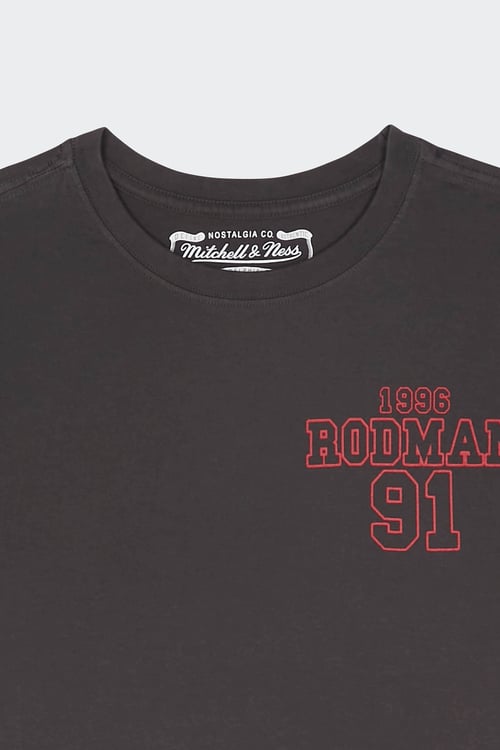 MITCHELL & NESS Regular-fit round-neck cotton T-shirt Grey