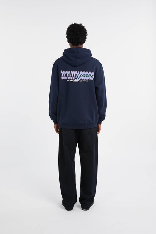 TOMMY JEANS Hoodie Blue