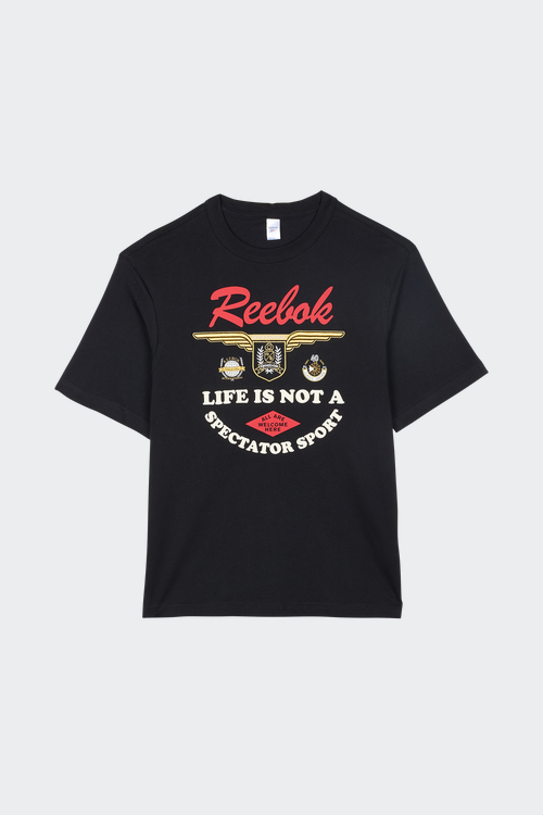 reebok FW6467 T-shirt Noir