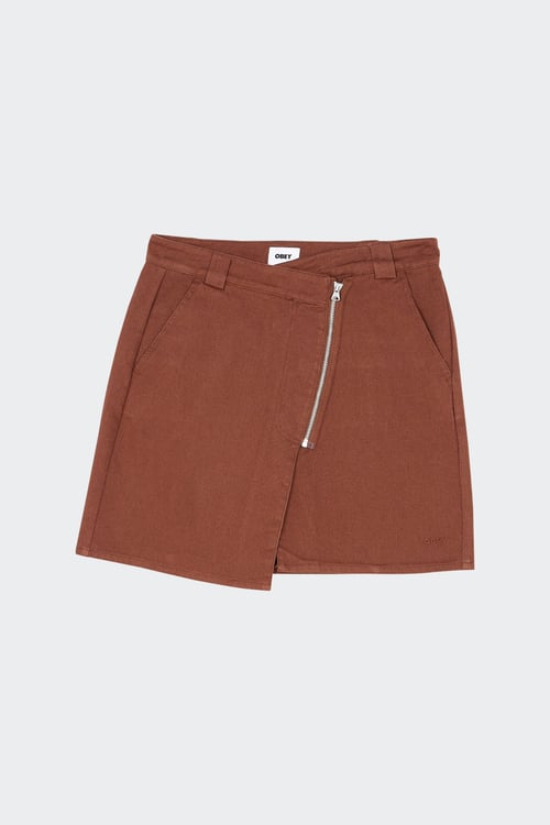 OBEY Short skirt Red