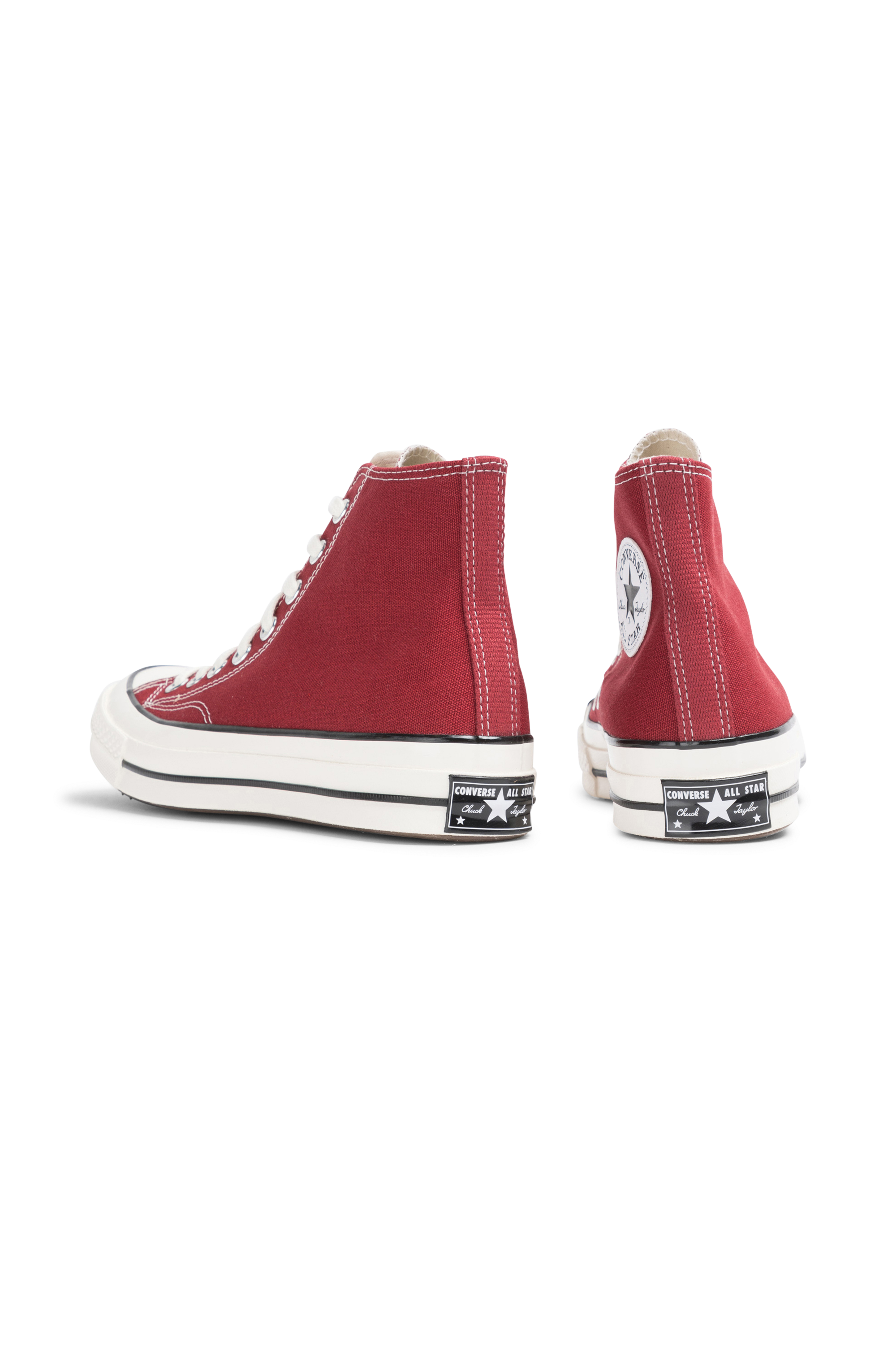 High-top sneakers Red