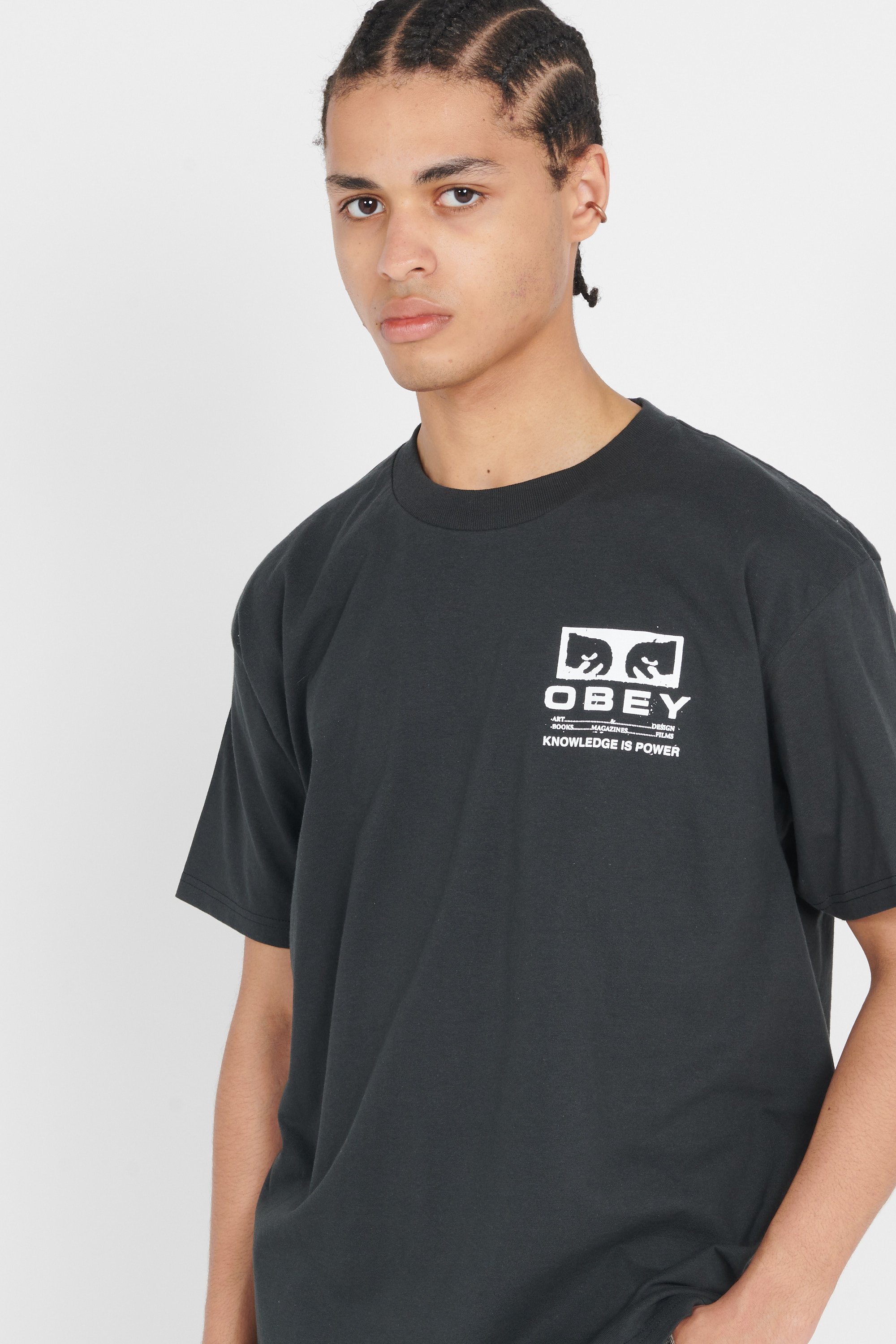 T-shirt | Noir OBEY Homme
