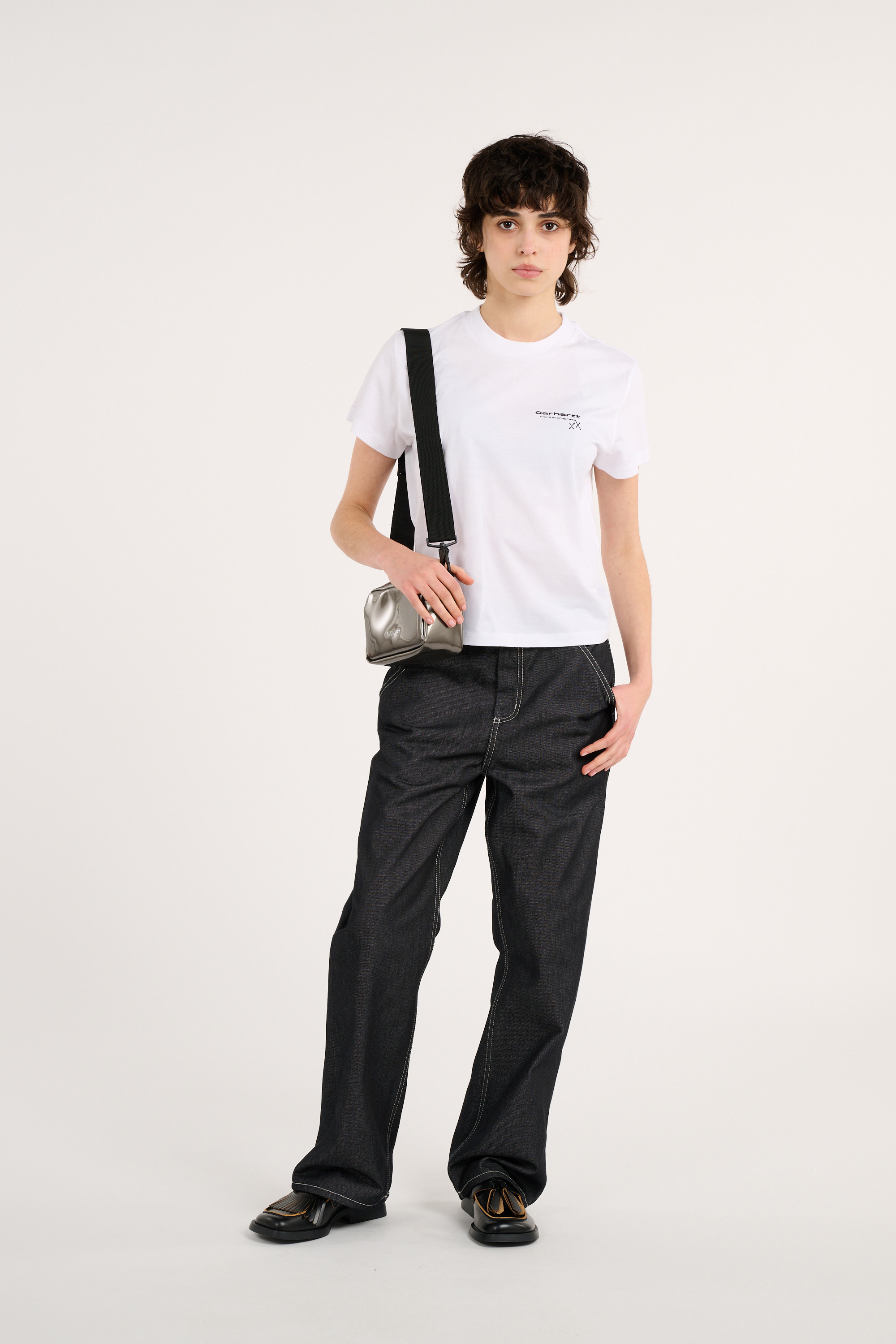 Crossbody bag Silver