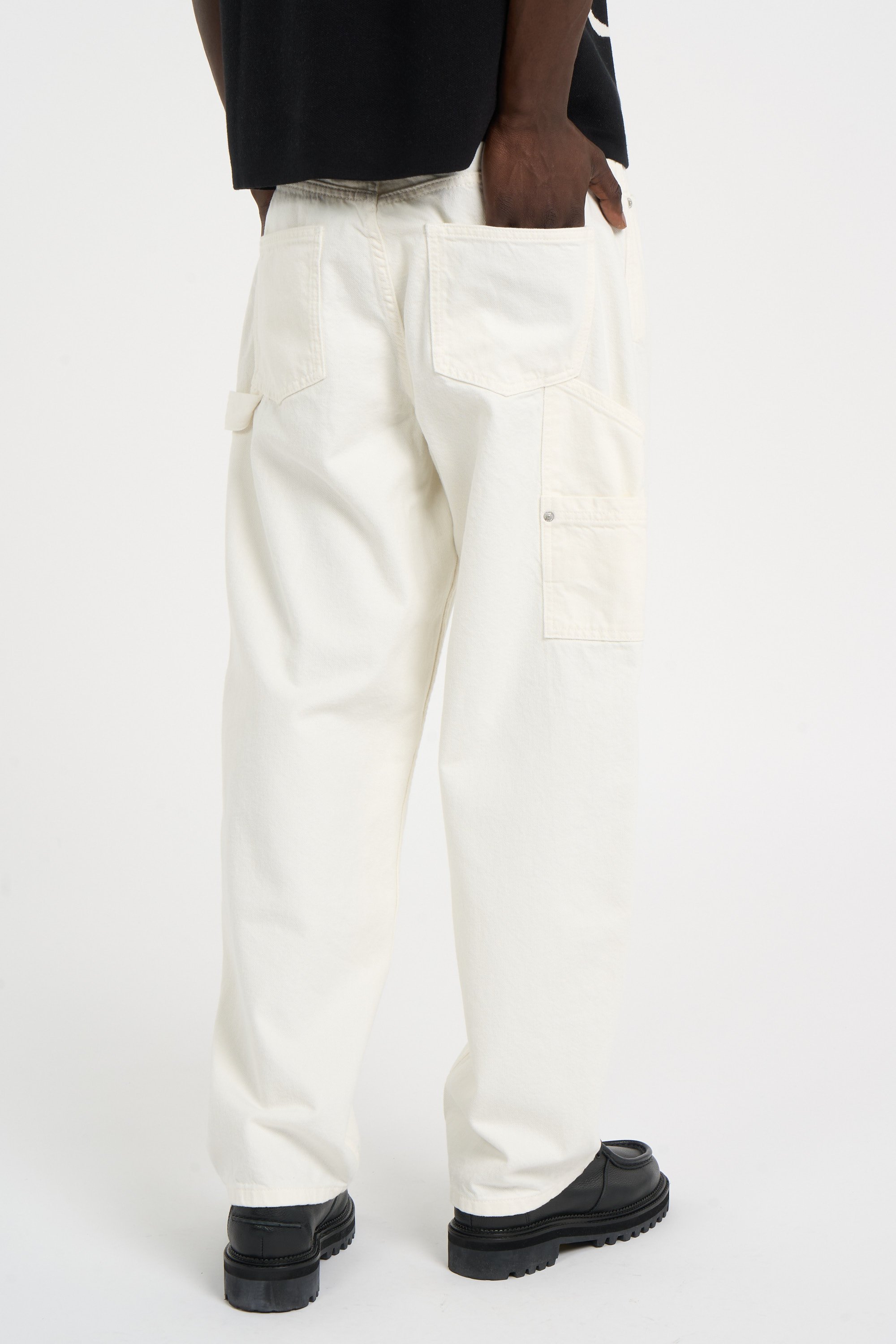 Jeans large | Blanc LES DEUX Homme