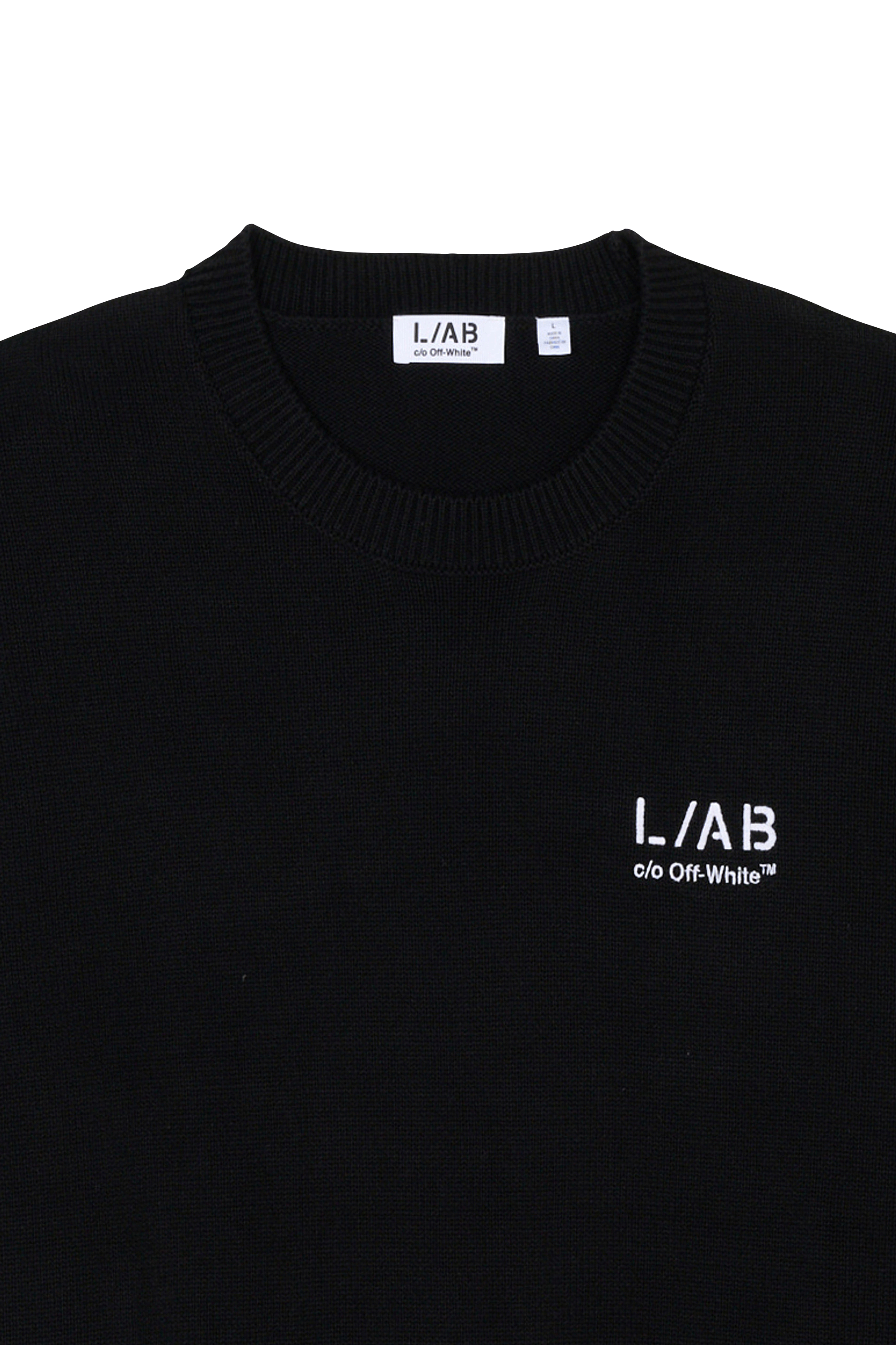 Pull OFF WHITE LAB Noir