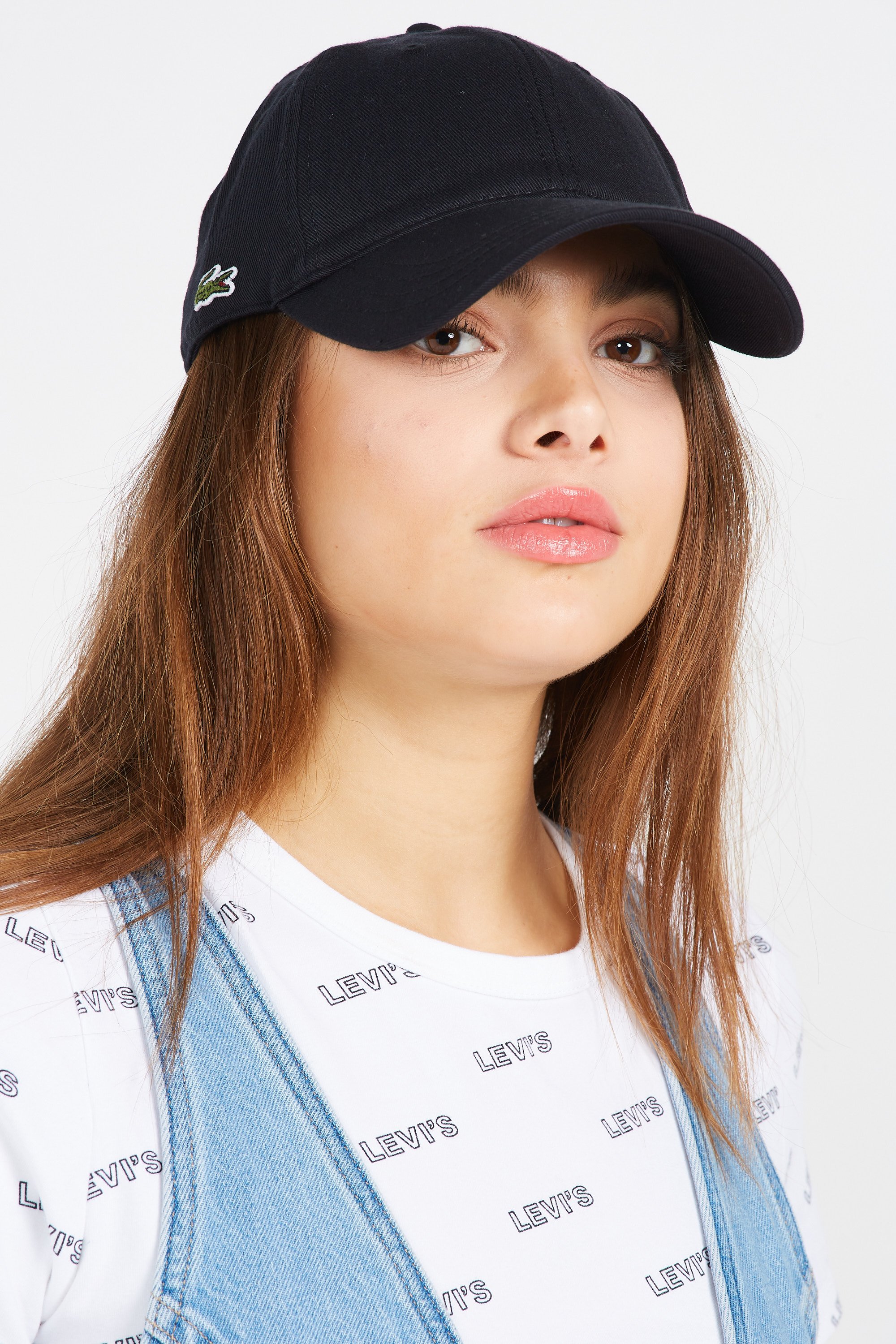 Casquette Noir Lacoste Femme Citadium