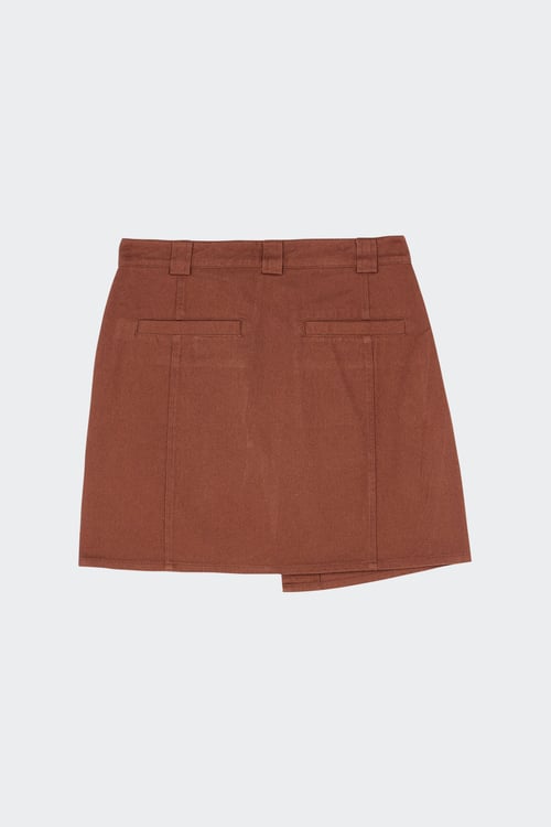 OBEY Short skirt Red