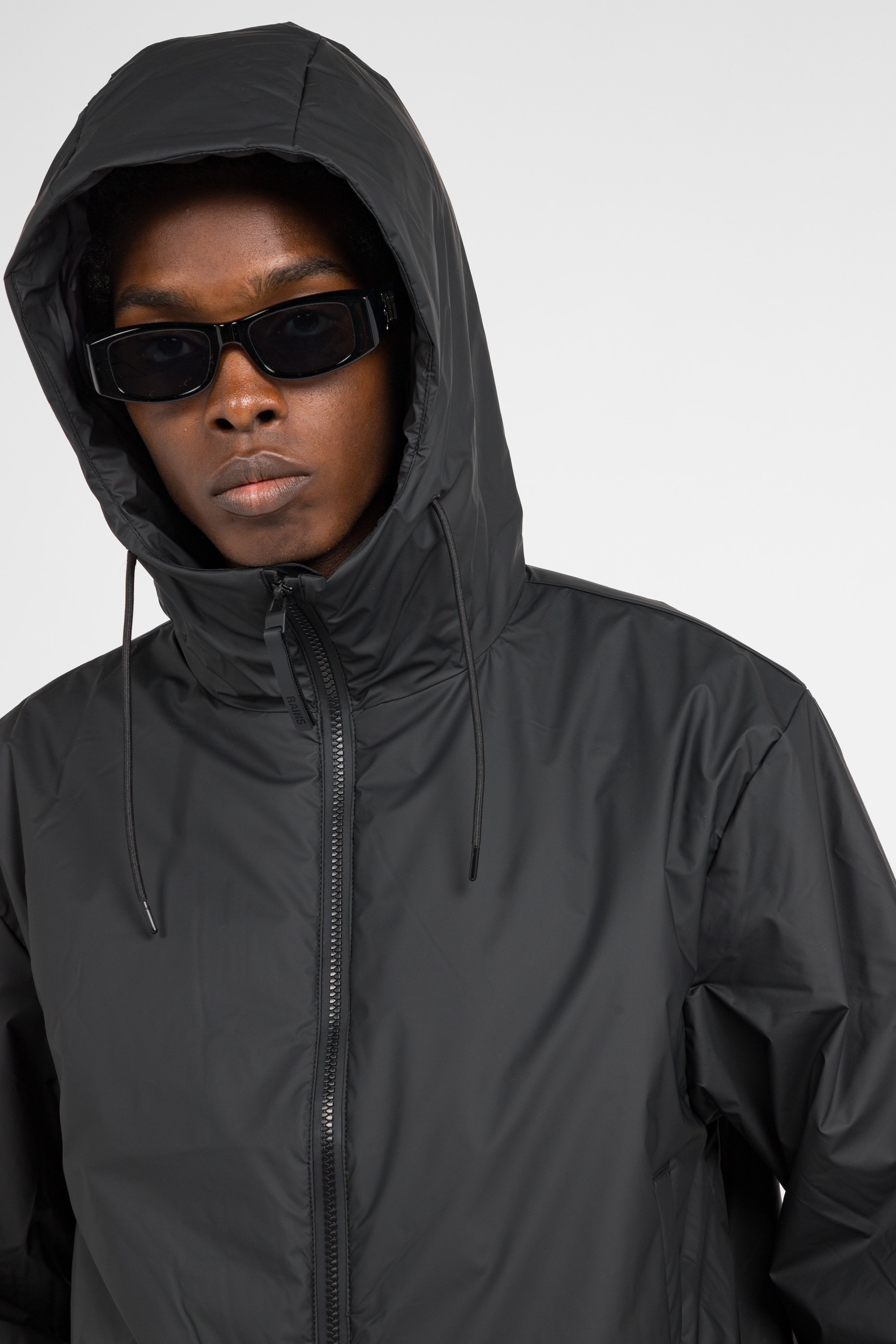 Parka | Noir RAINS Homme