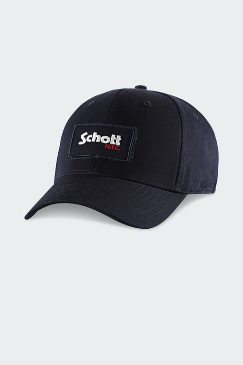 SCHOTT Casquette Bleu