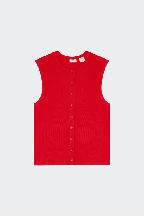 LEVI'S Débardeur Rouge