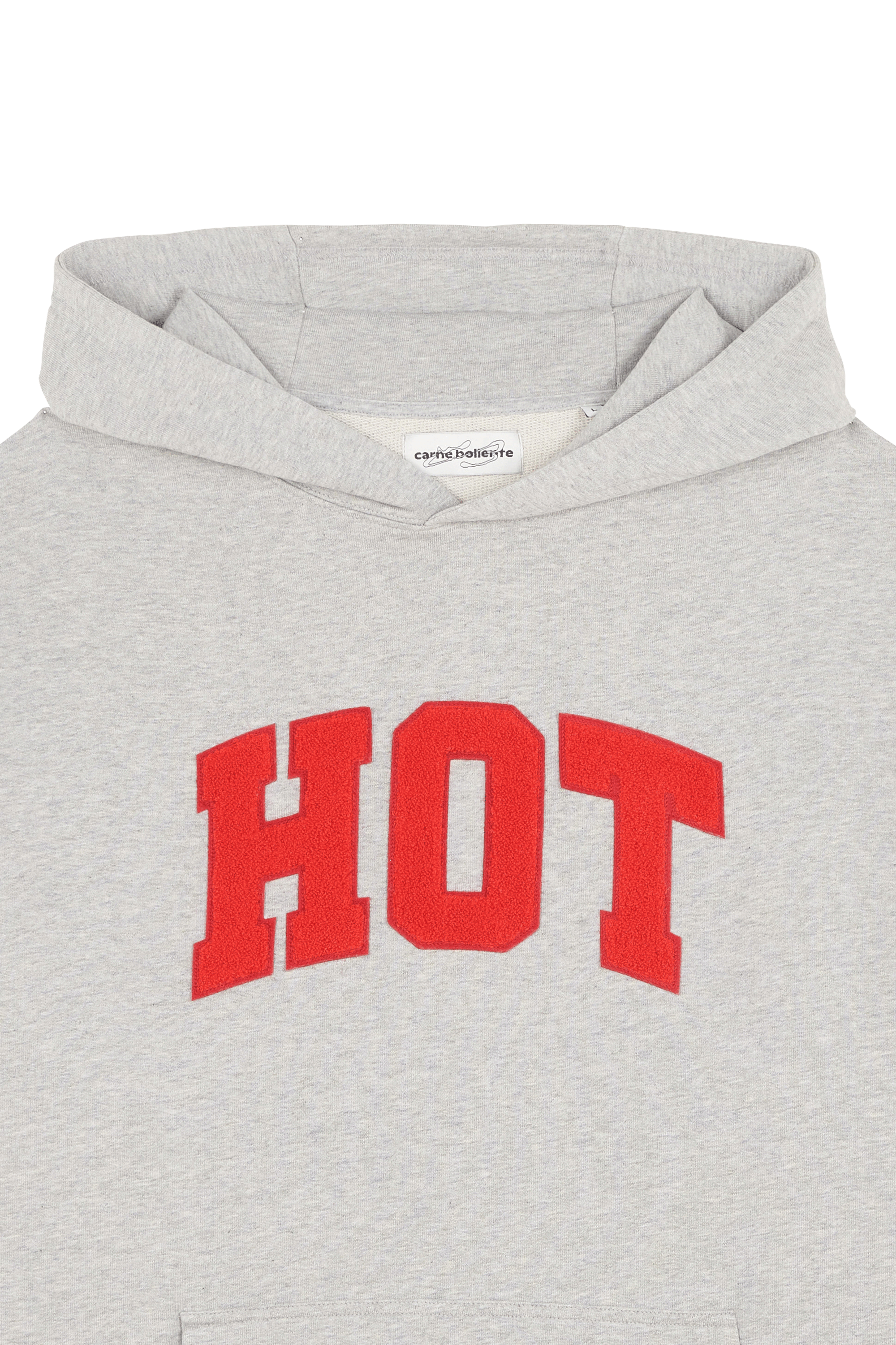 Hoodie CARNE BOLLENTE Grey