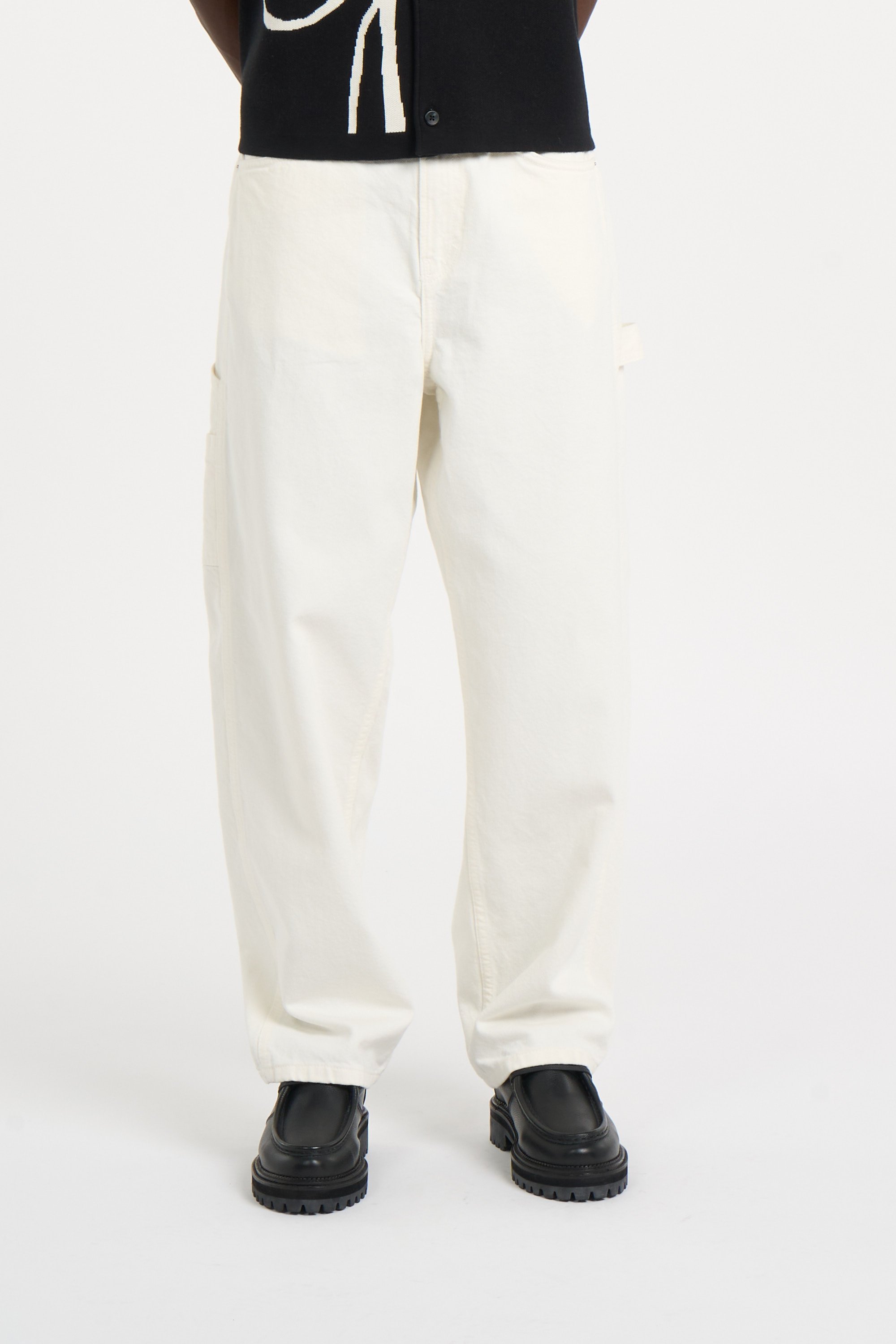 Jeans large | Blanc LES DEUX Homme