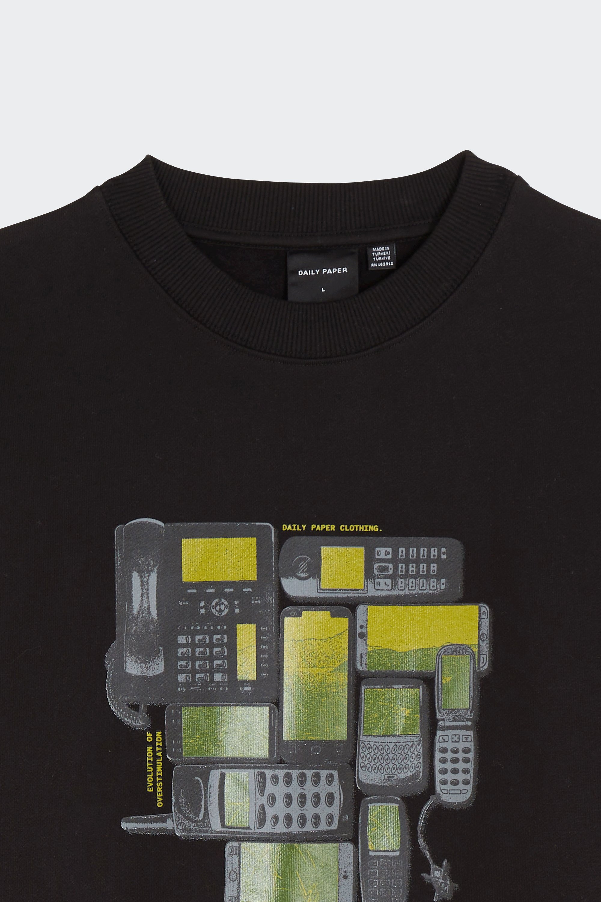 sweatshirt | Black by DAILY PAPER sweatshirt Black