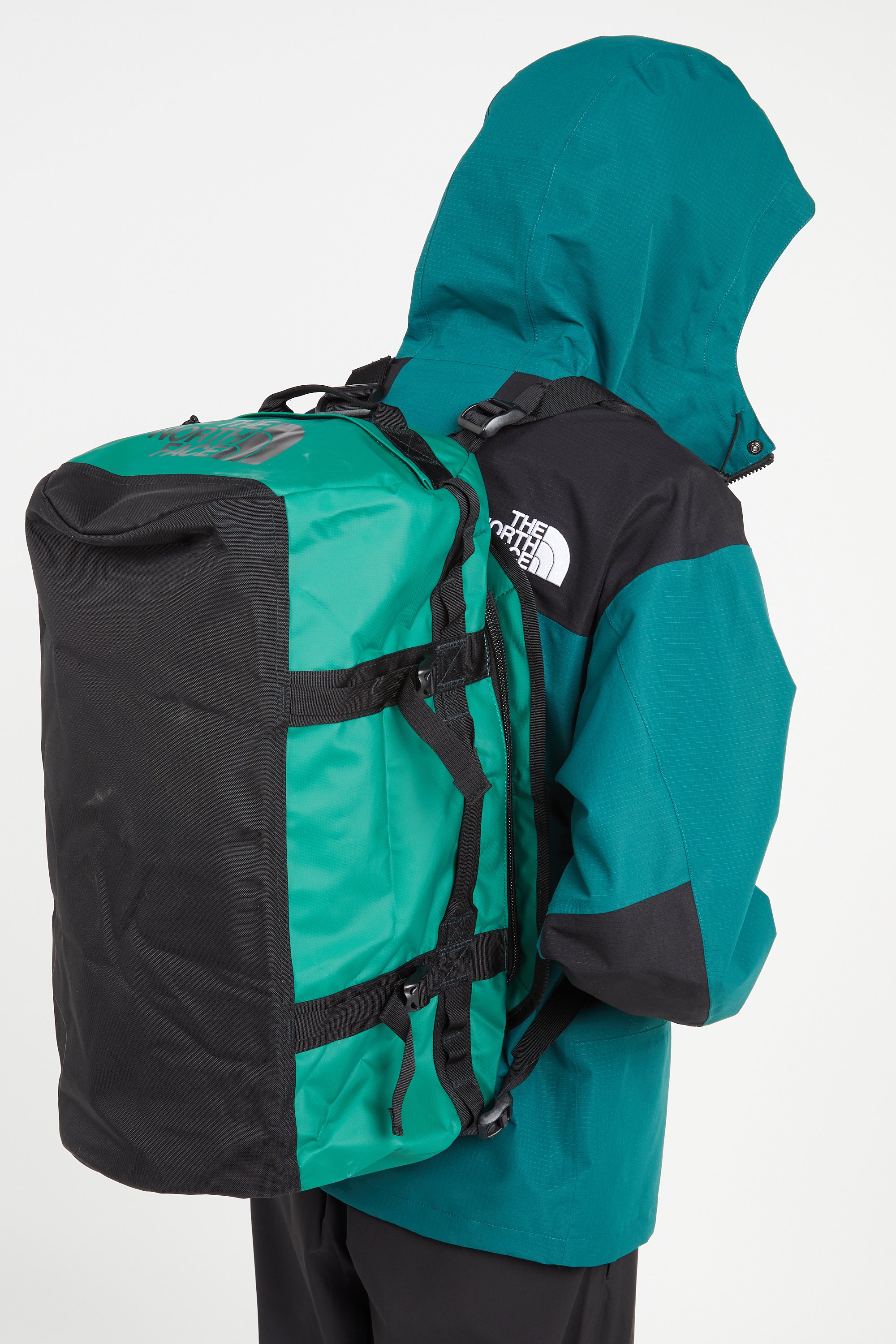 Tranverz S travel bag | Green by THE NORTH FACE Tranverz S travel bag Green