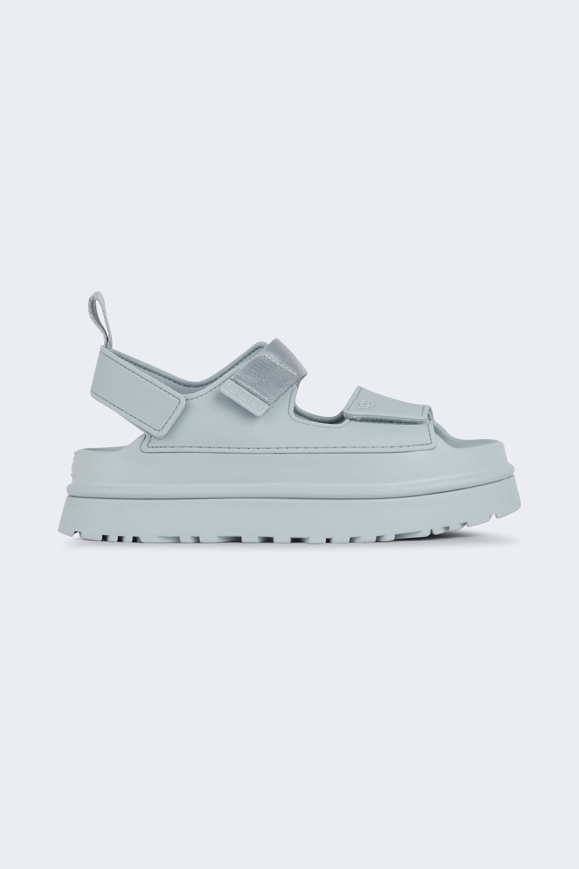 Flat furry sheepskin sandals | Green by UGG Flat furry sheepskin sandals Green