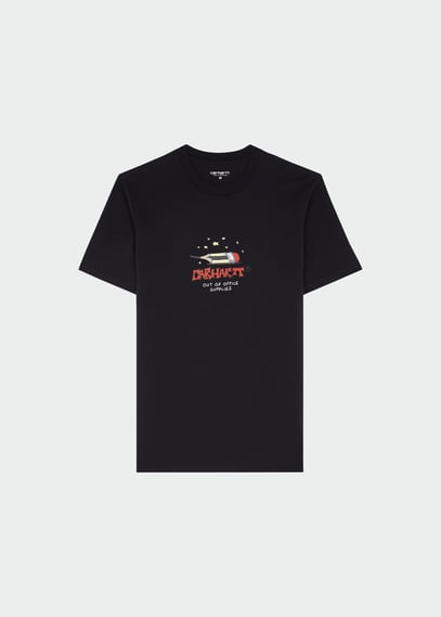 T-Shirt S/s jake garcia t-Shirt Noir Carhartt wip - Homme T-Shirt S/s jake garcia t-Shirt Noir Carhartt wip - Homme