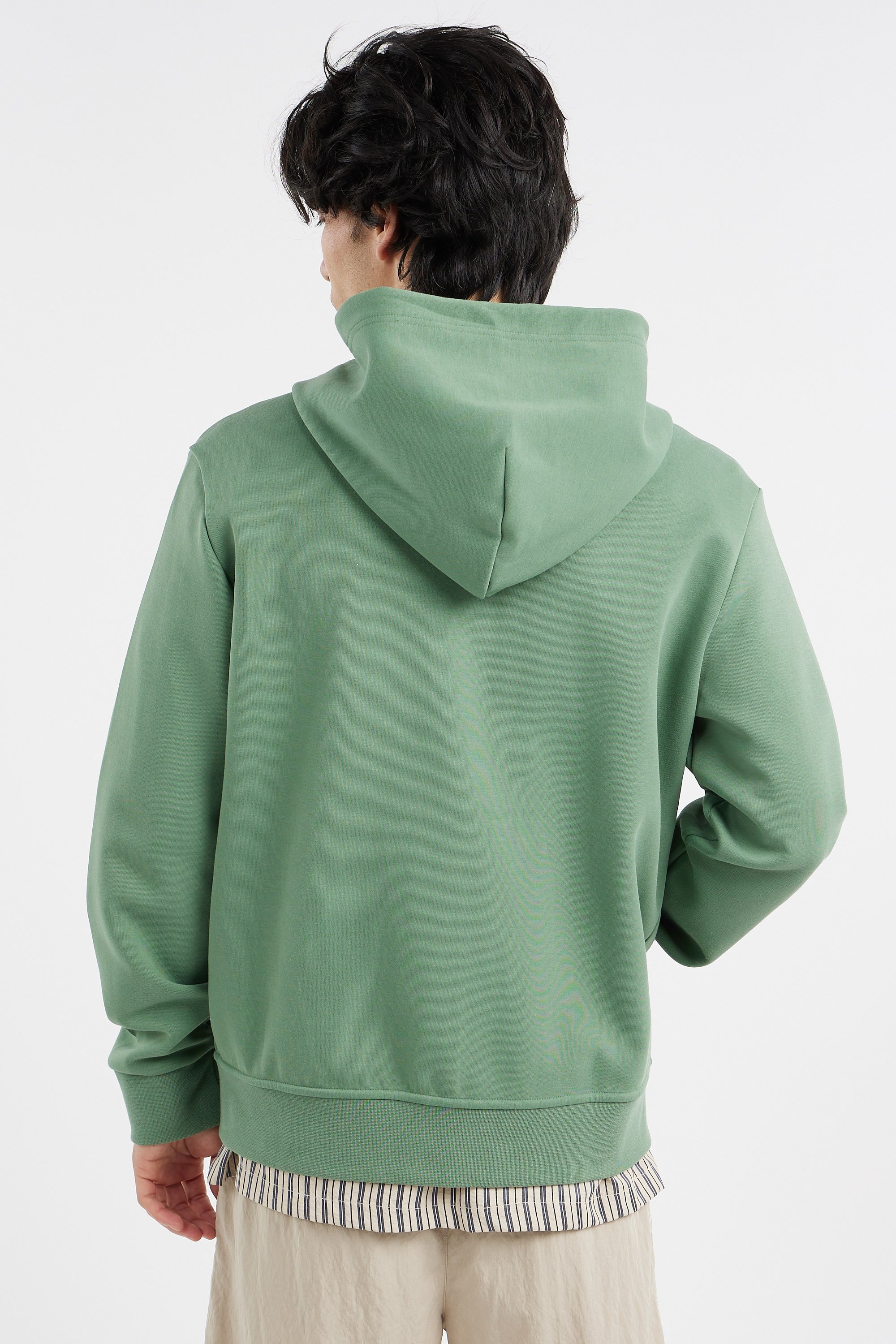 Regular-fit zip-up cotton-blend hoodie with Pony Player | Green by POLO RALPH LAUREN Regular-fit zip-up cotton-blend hoodie with Pony Player Green