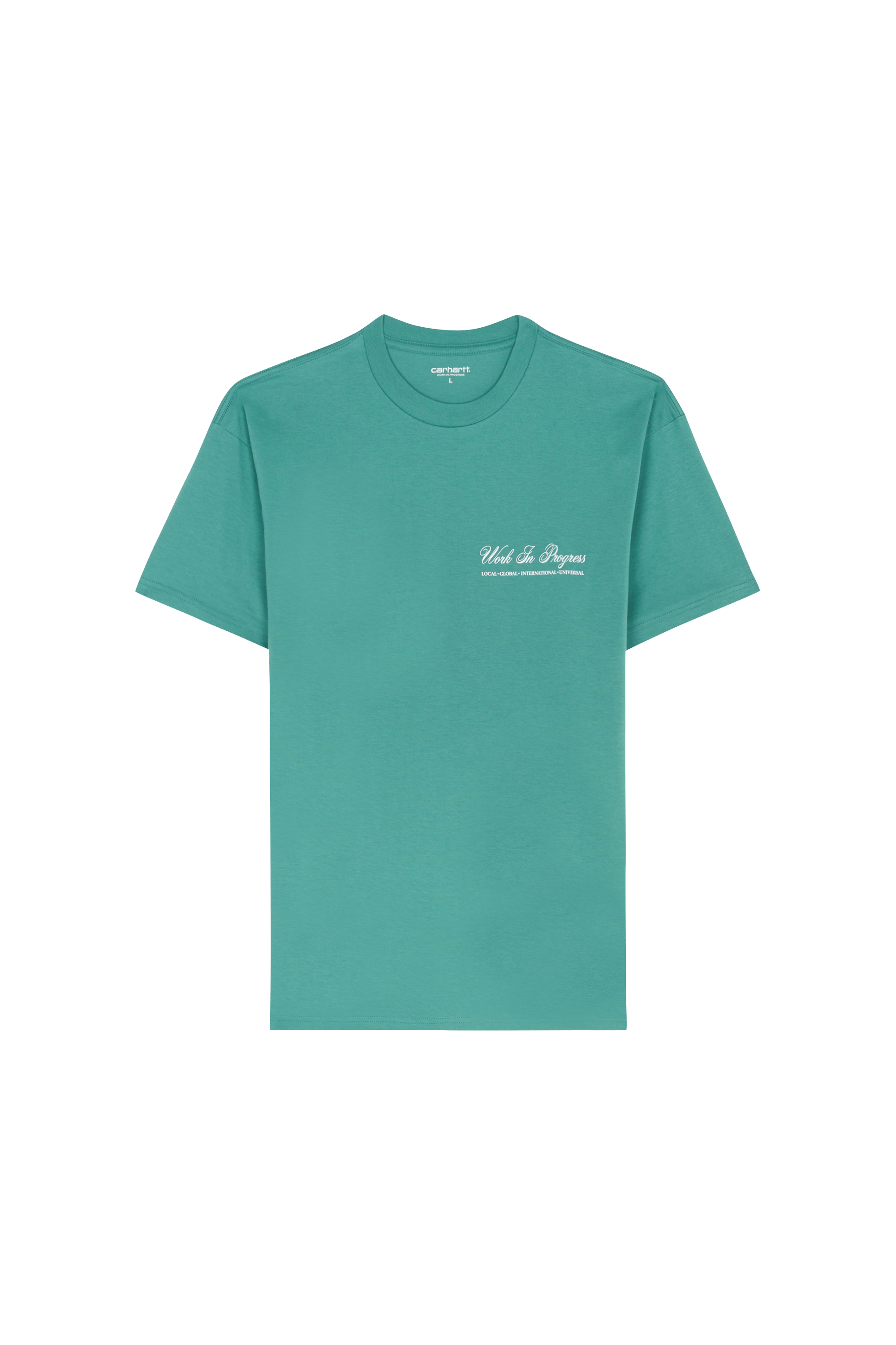 Regular-fit round-neck cotton T-shirt CARHARTT WIP Green