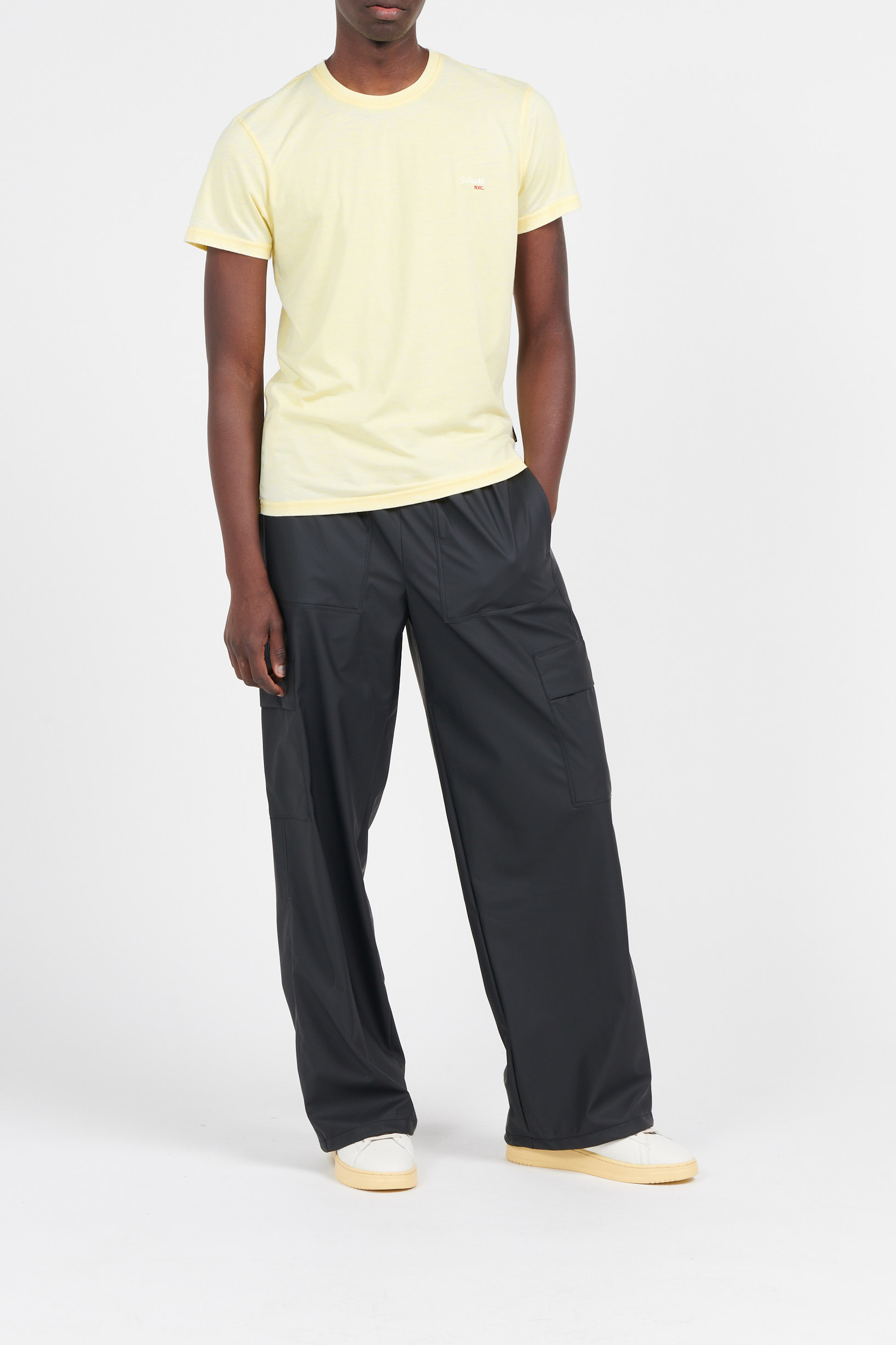 Cargo pants RAINS Black