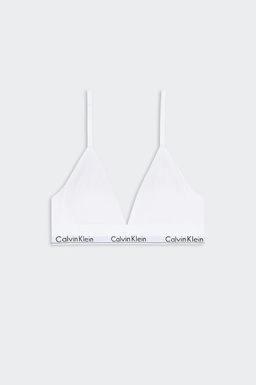CALVIN KLEIN UNDERWEAR Soutien-gorge triangle  Blanc