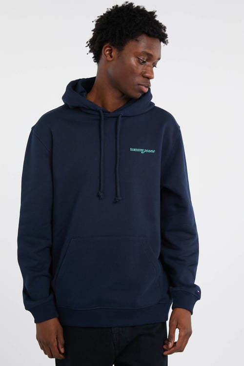 TOMMY JEANS Hoodie Blue