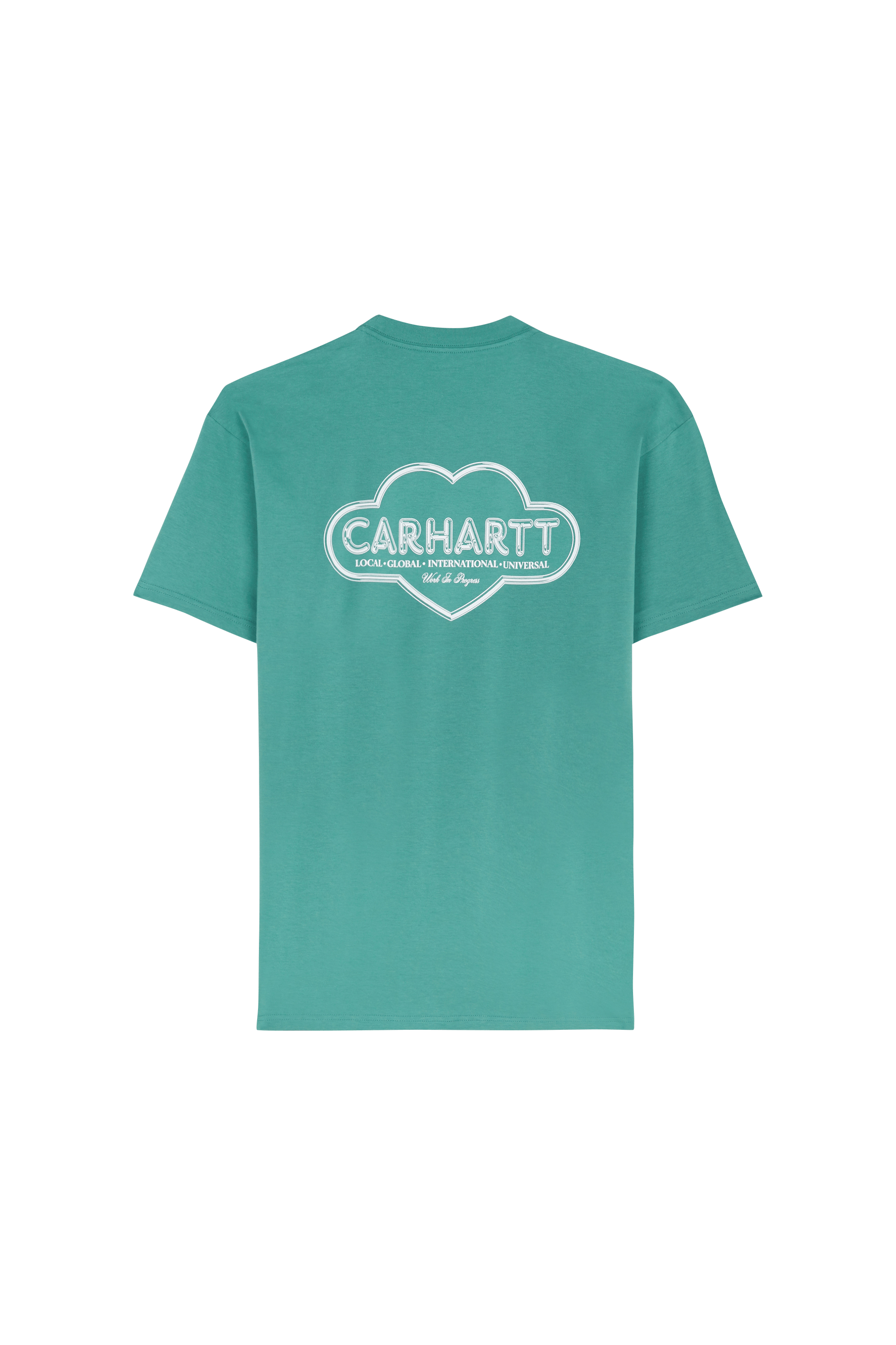 Regular-fit round-neck cotton T-shirt CARHARTT WIP Green
