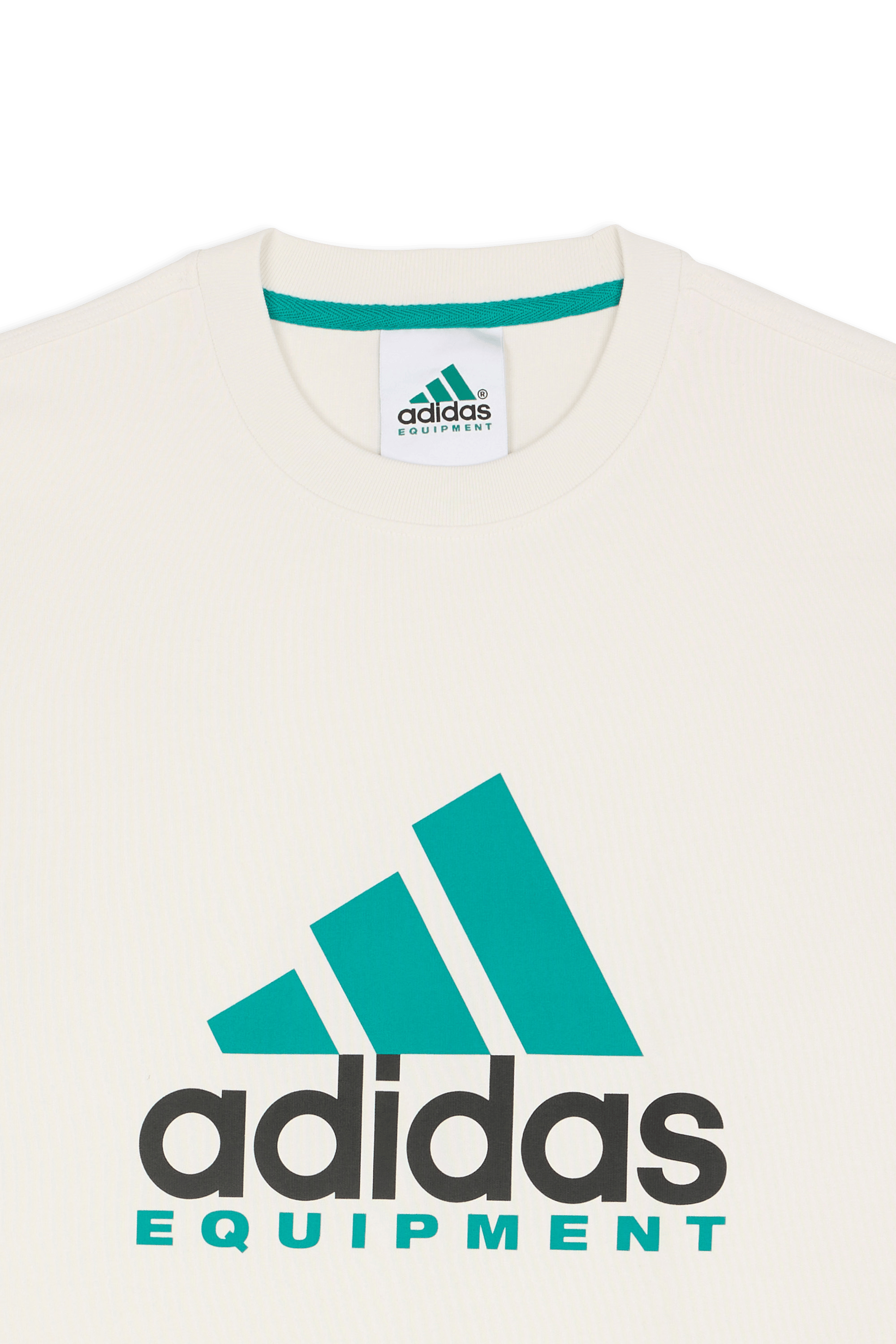 Regular-fit round-neck cotton T-shirt | White ADIDAS Men